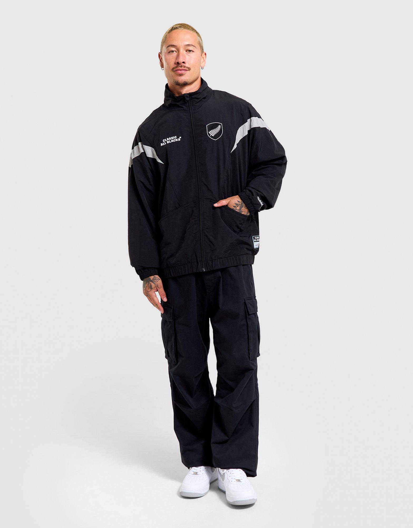 Mitchell & Ness All Blacks Full Zip Track Top