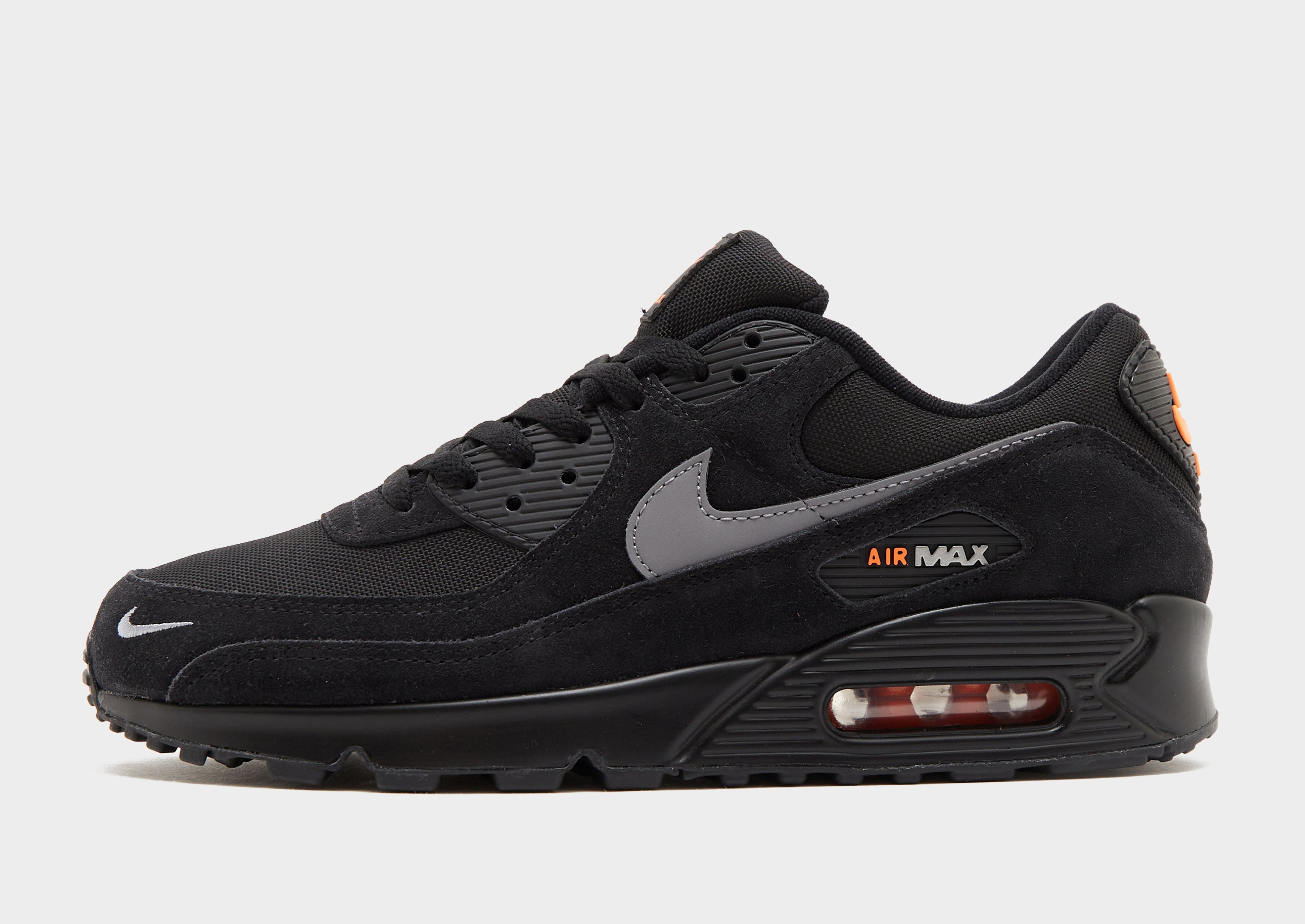 Black Nike Air Max 90 - JD Sports