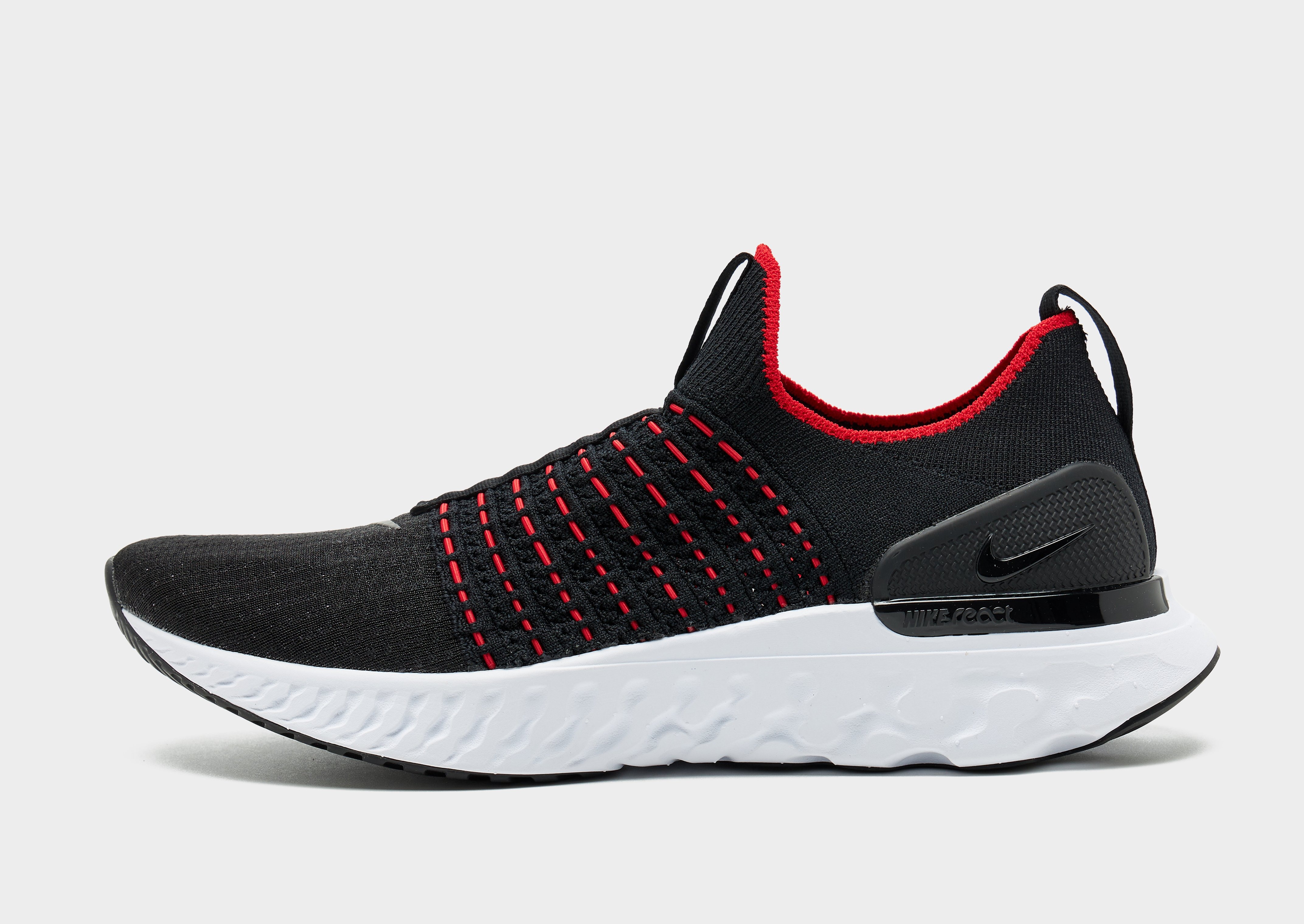 Black Nike React Phantom Run Flyknit JD Sports Australia