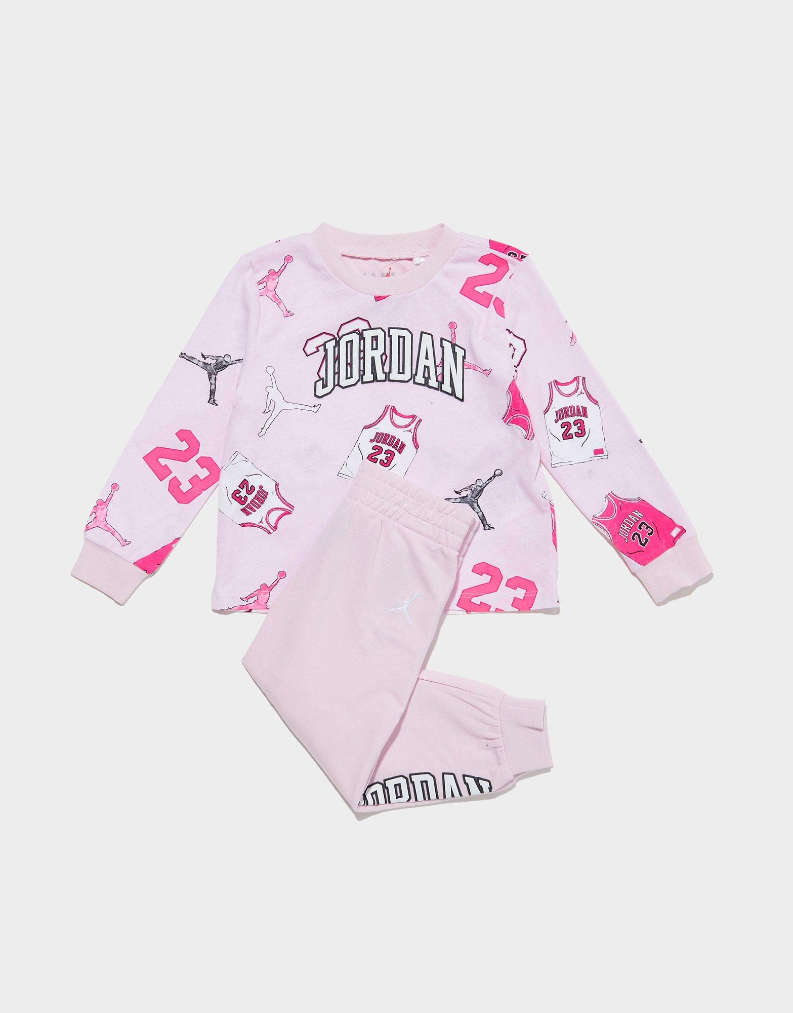 Clothes Vetements Jordan Bebe Ensemble Bébé JORDAN Fille 0-24 Mois