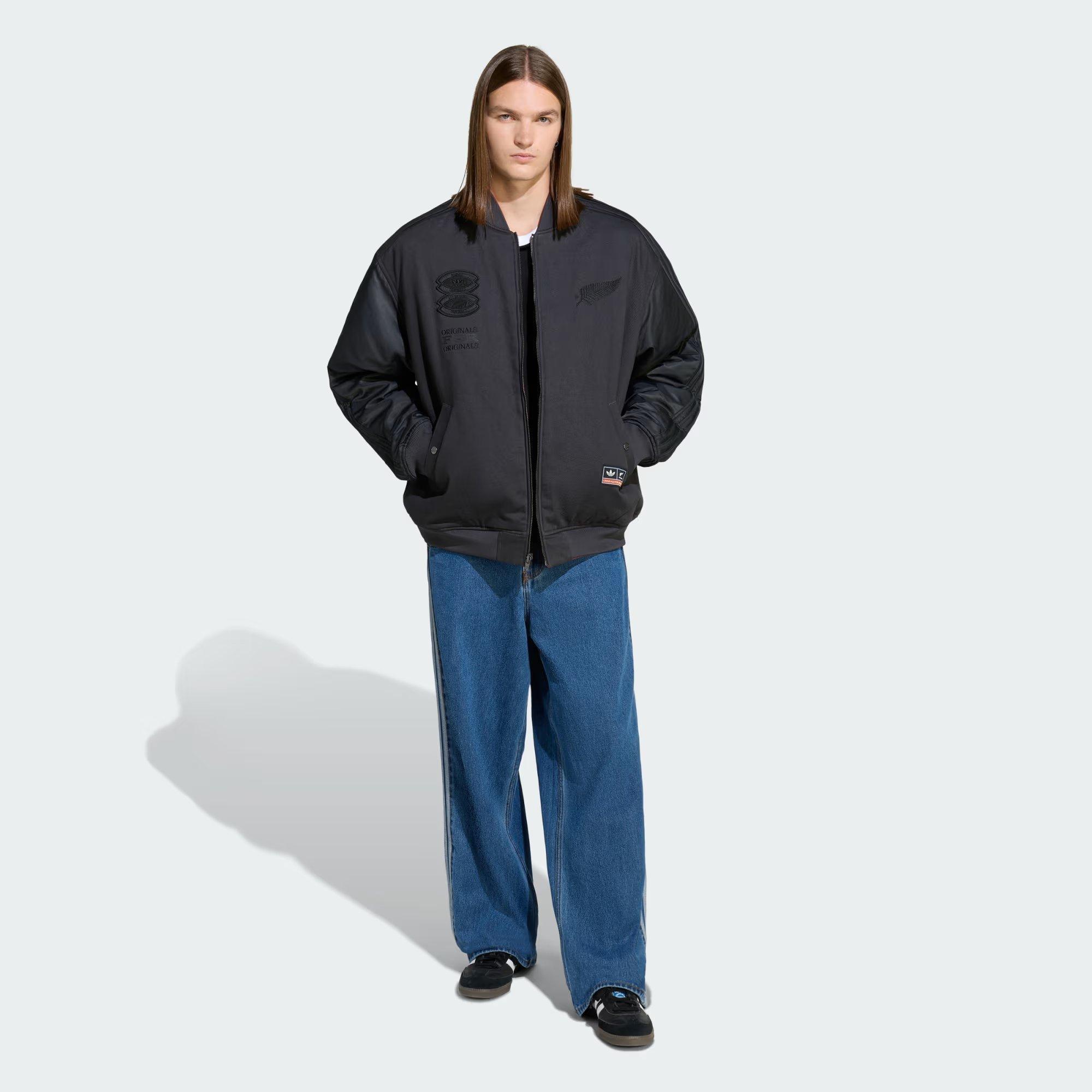 adidas Originals All Blacks Reversible Bomber Jacket