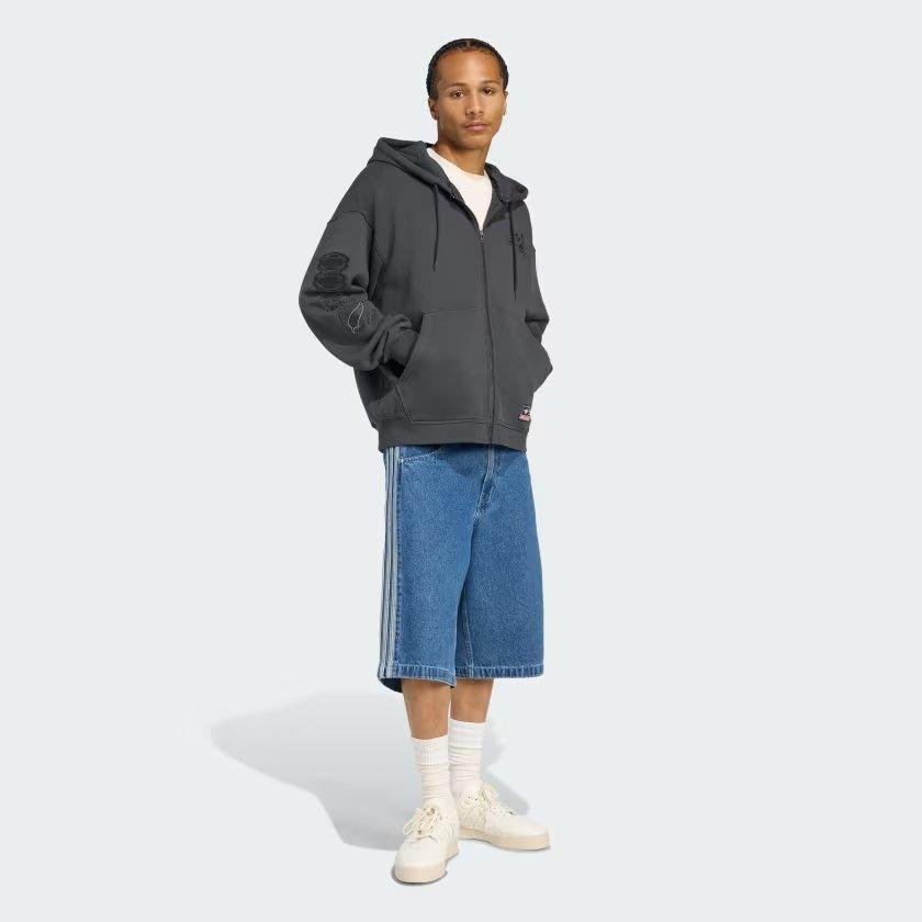 adidas Originals All Blacks Full Zip Hoodie