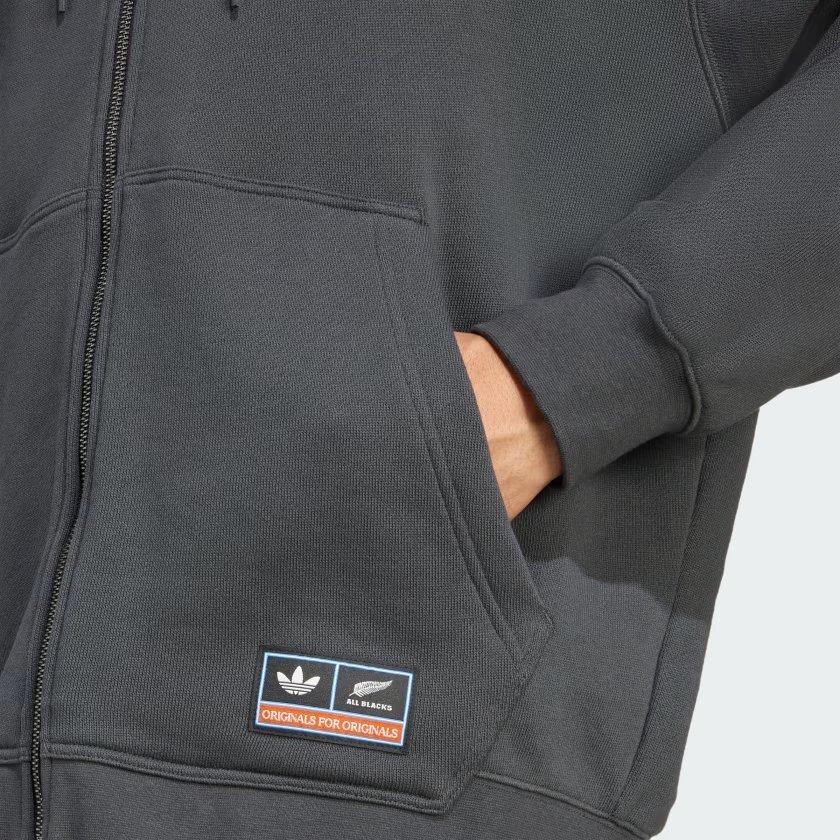 adidas Originals All Blacks Full Zip Hoodie