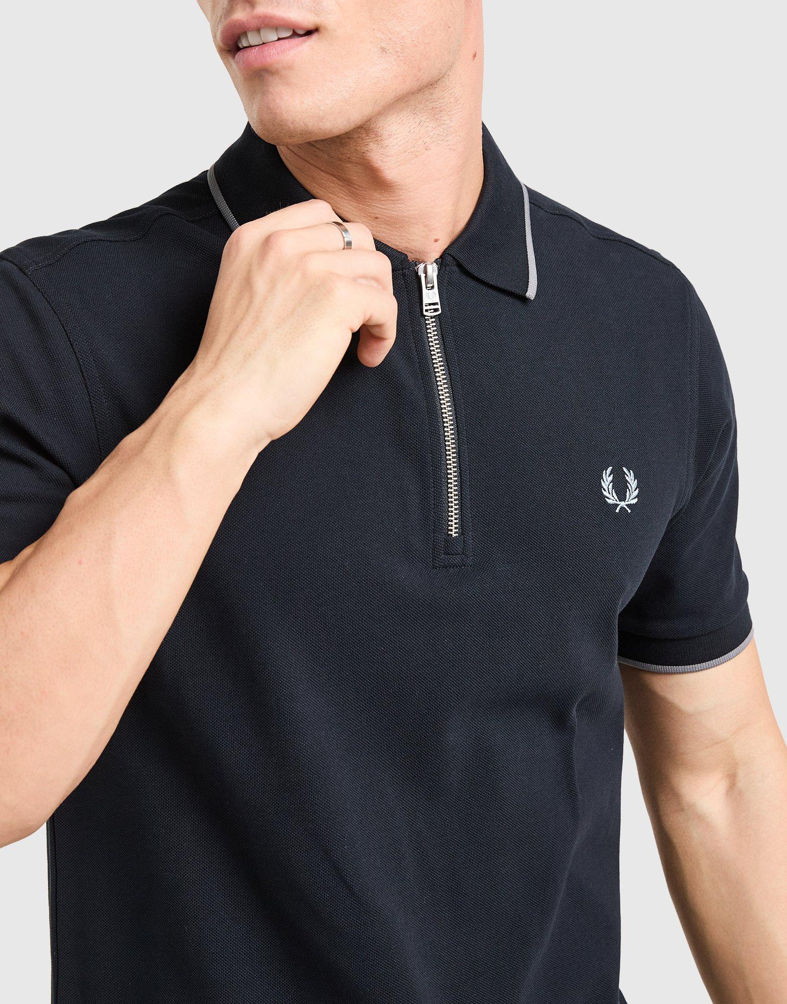 Fred Perry Zipped Polo Shirt
