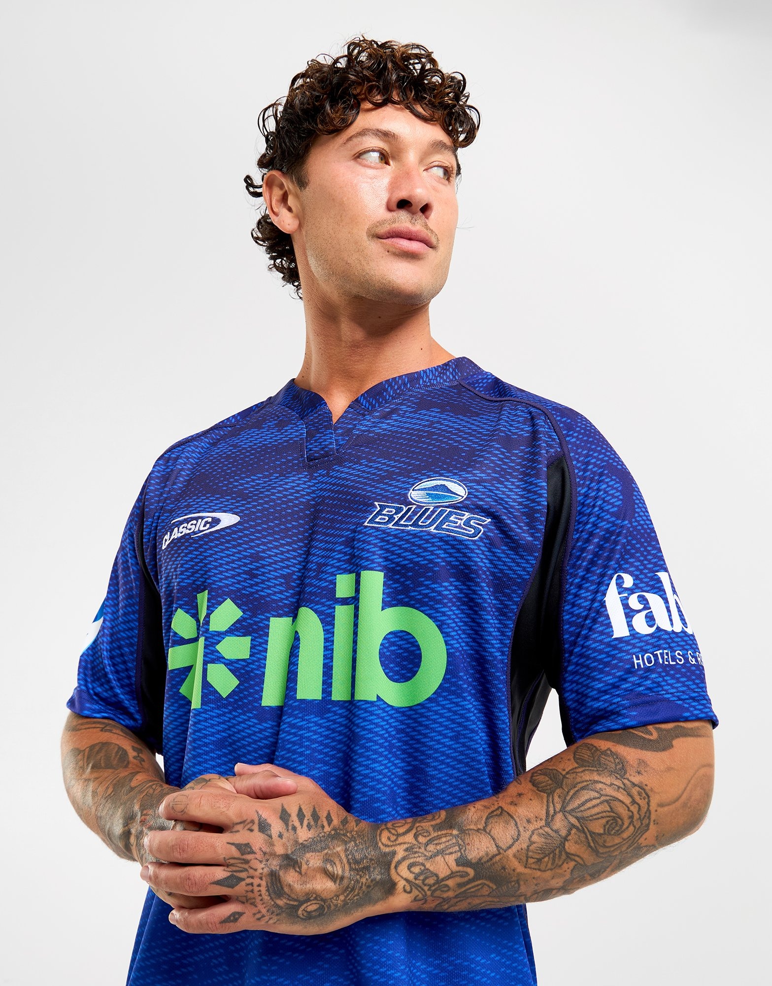 Blue Classic Sports Blues Rugby Home Jersey - JD Sports NZ