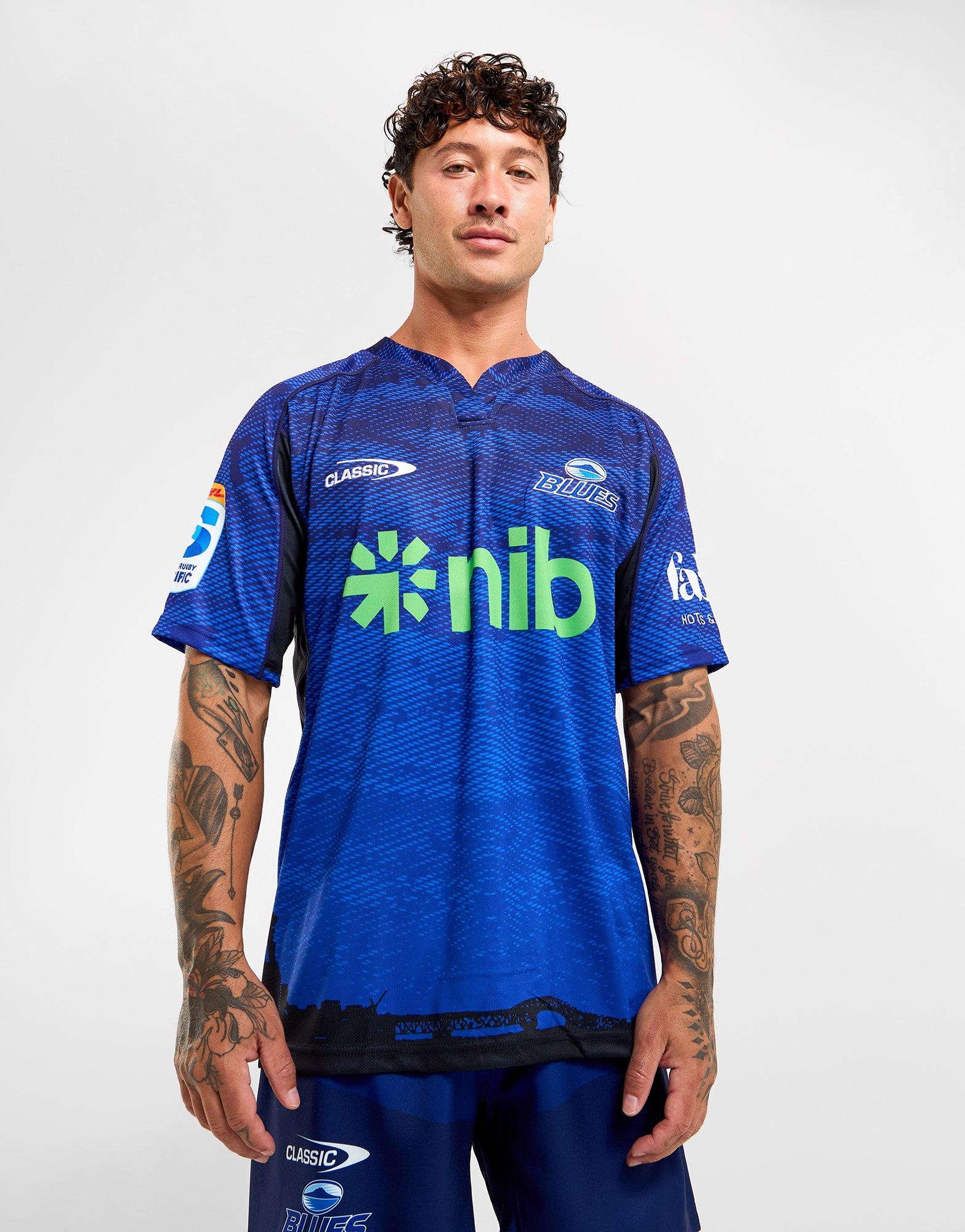 Classic Sports Blues Rugby Home Jersey