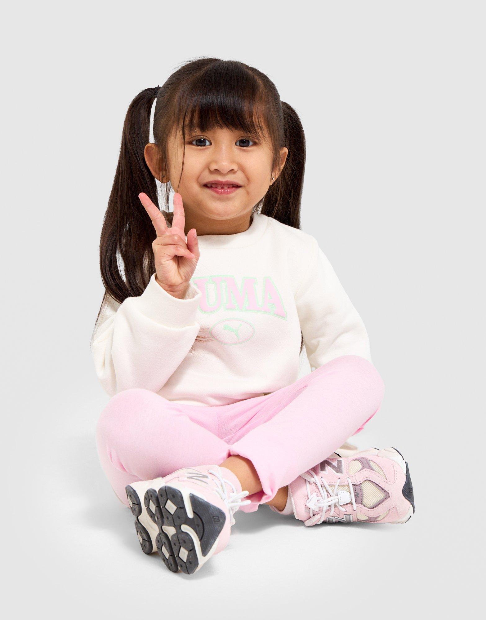 PUMA Varsity Sweatshirt/Leggings Tracksuit Set Infant's