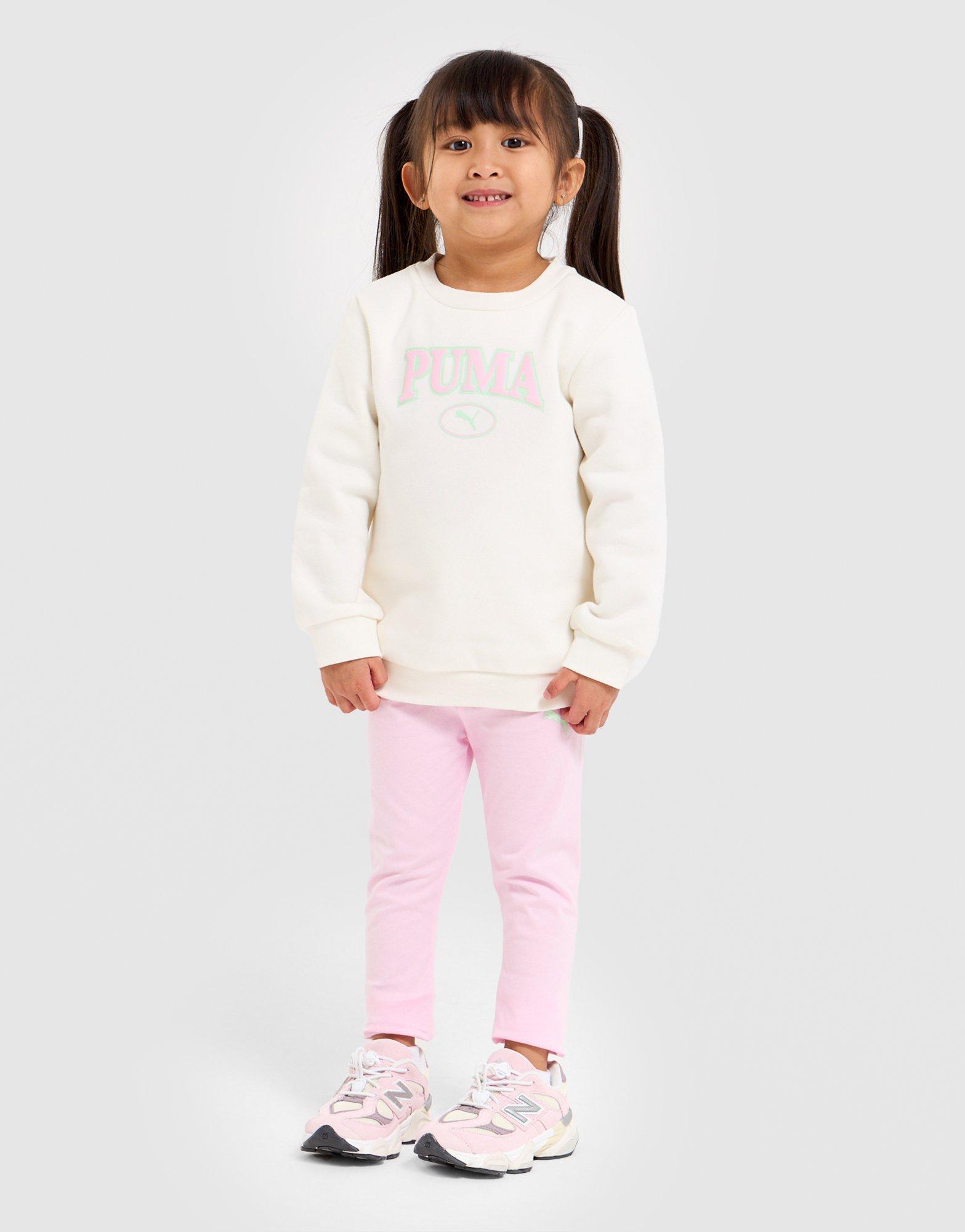 PUMA Varsity Sweatshirt/Leggings Tracksuit Set Infant's