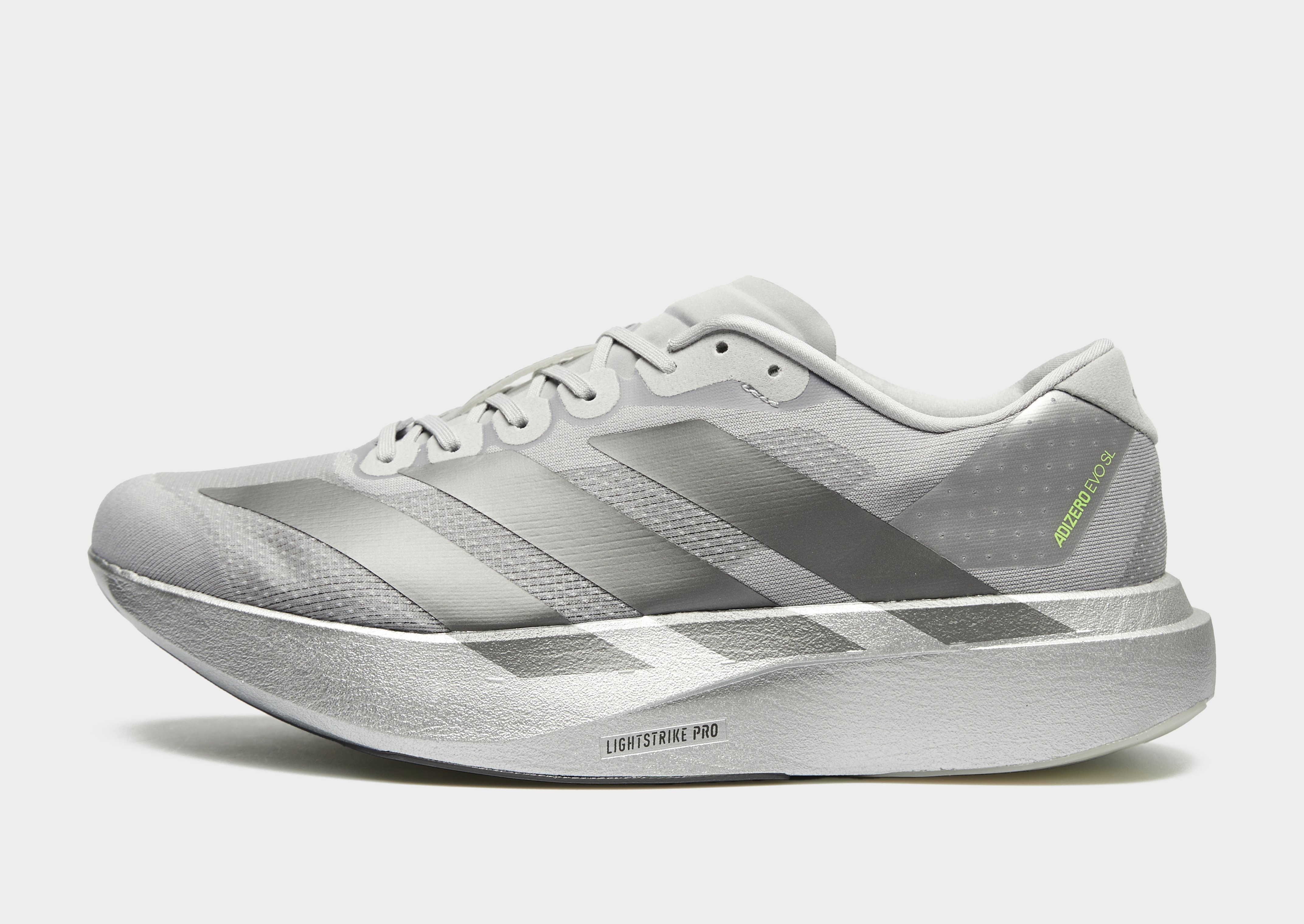 Grey adidas Adizero Evo SL - JD Sports