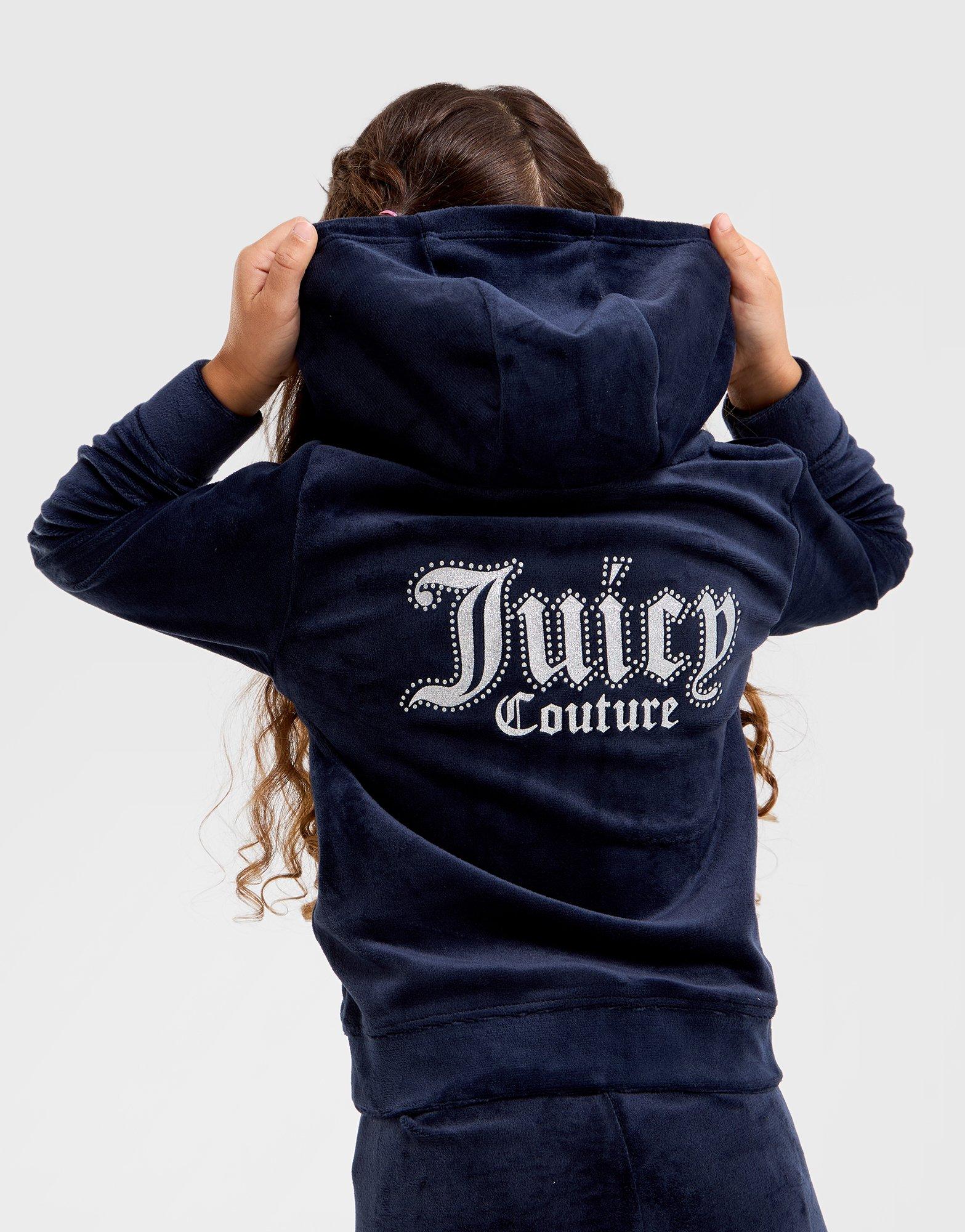 JUICY COUTURE Velour Hoodie Tracksuit Set Infant's