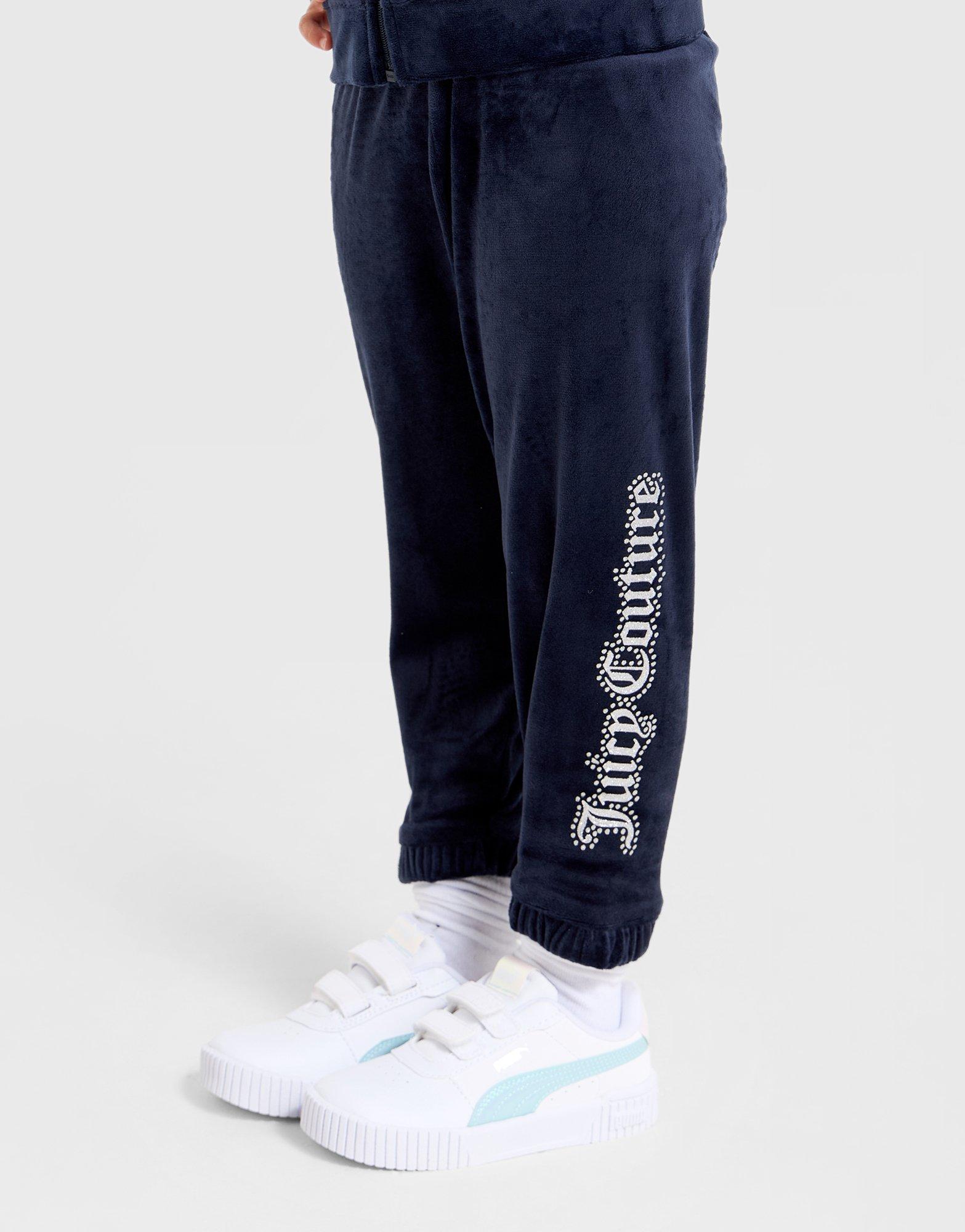 JUICY COUTURE Velour Hoodie Tracksuit Set Infant's