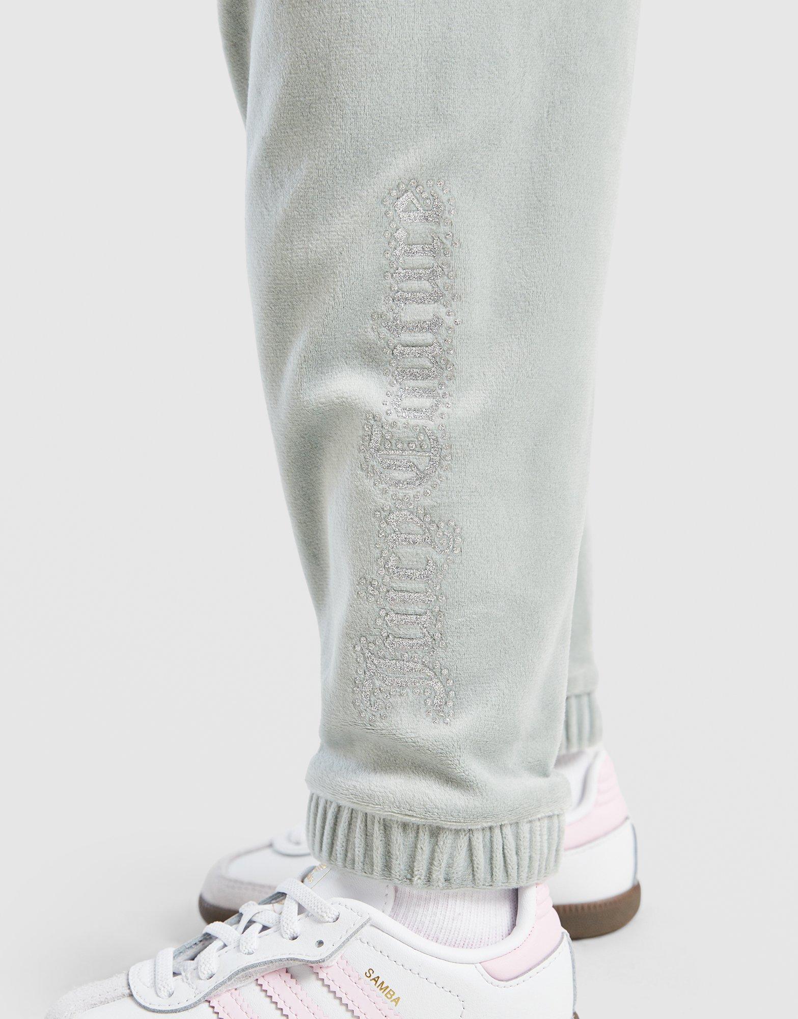 JUICY COUTURE Velour Hoodie Tracksuit Set Infant's