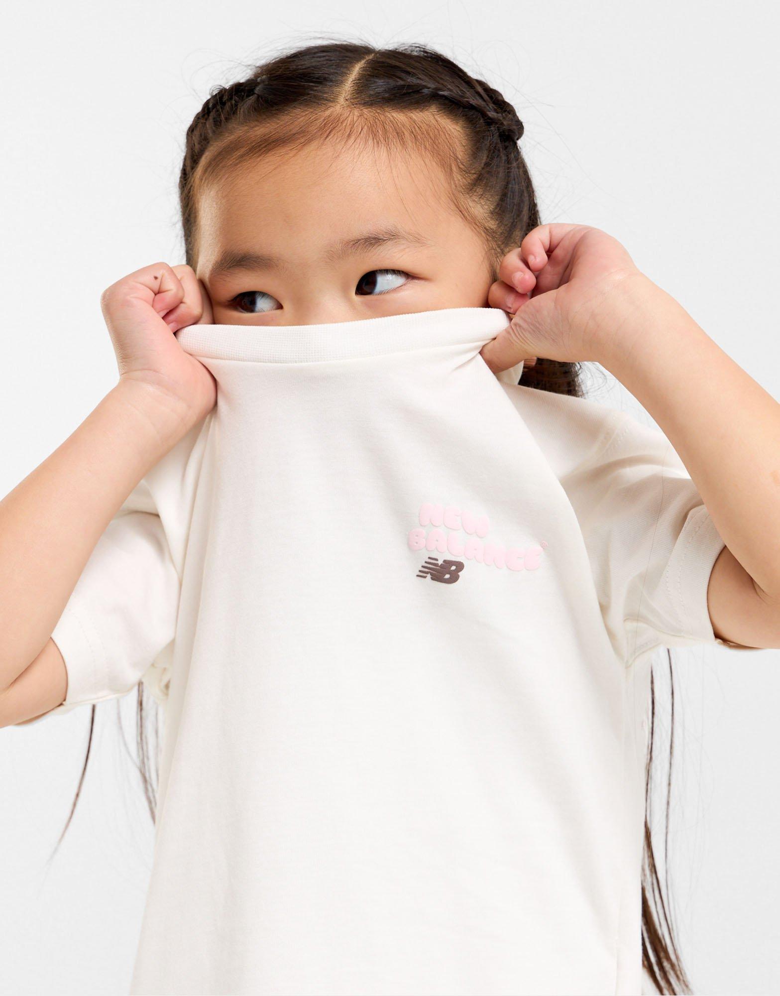 New Balance 9060 T-Shirt/Bike Shorts Set Children's