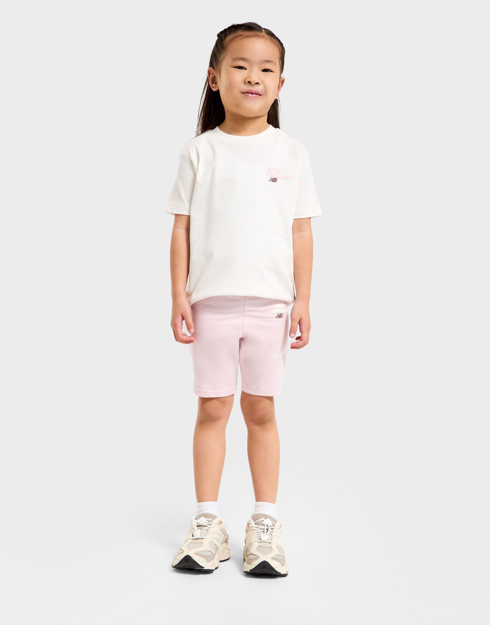 New Balance 9060 T-Shirt/Bike Shorts Set Children's