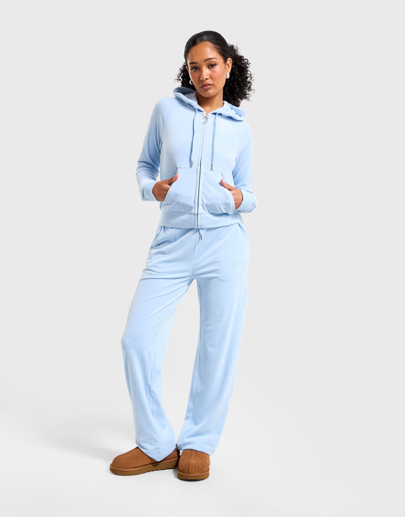 JUICY COUTURE Velour Full Zip Hoodie