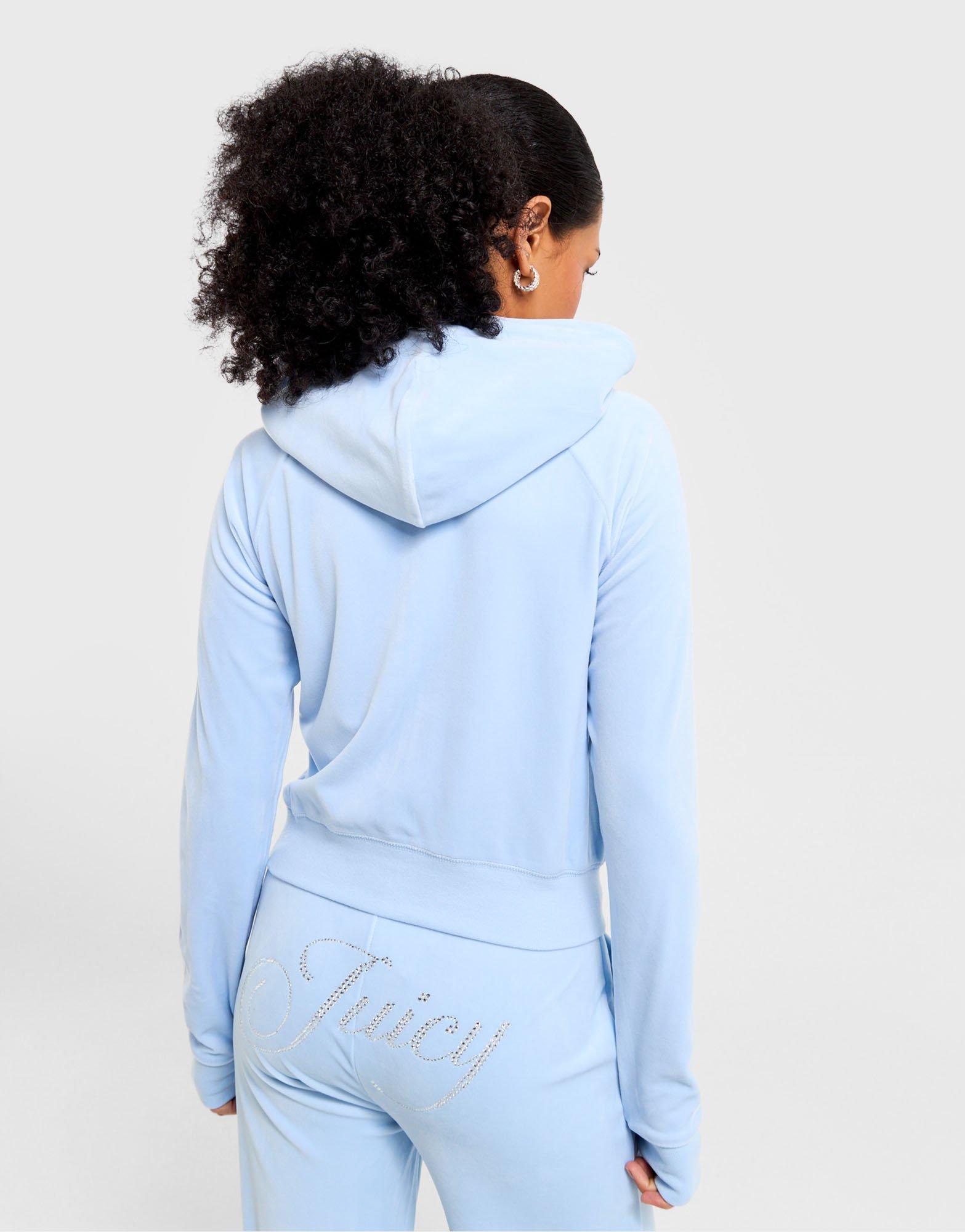 JUICY COUTURE Velour Full Zip Hoodie