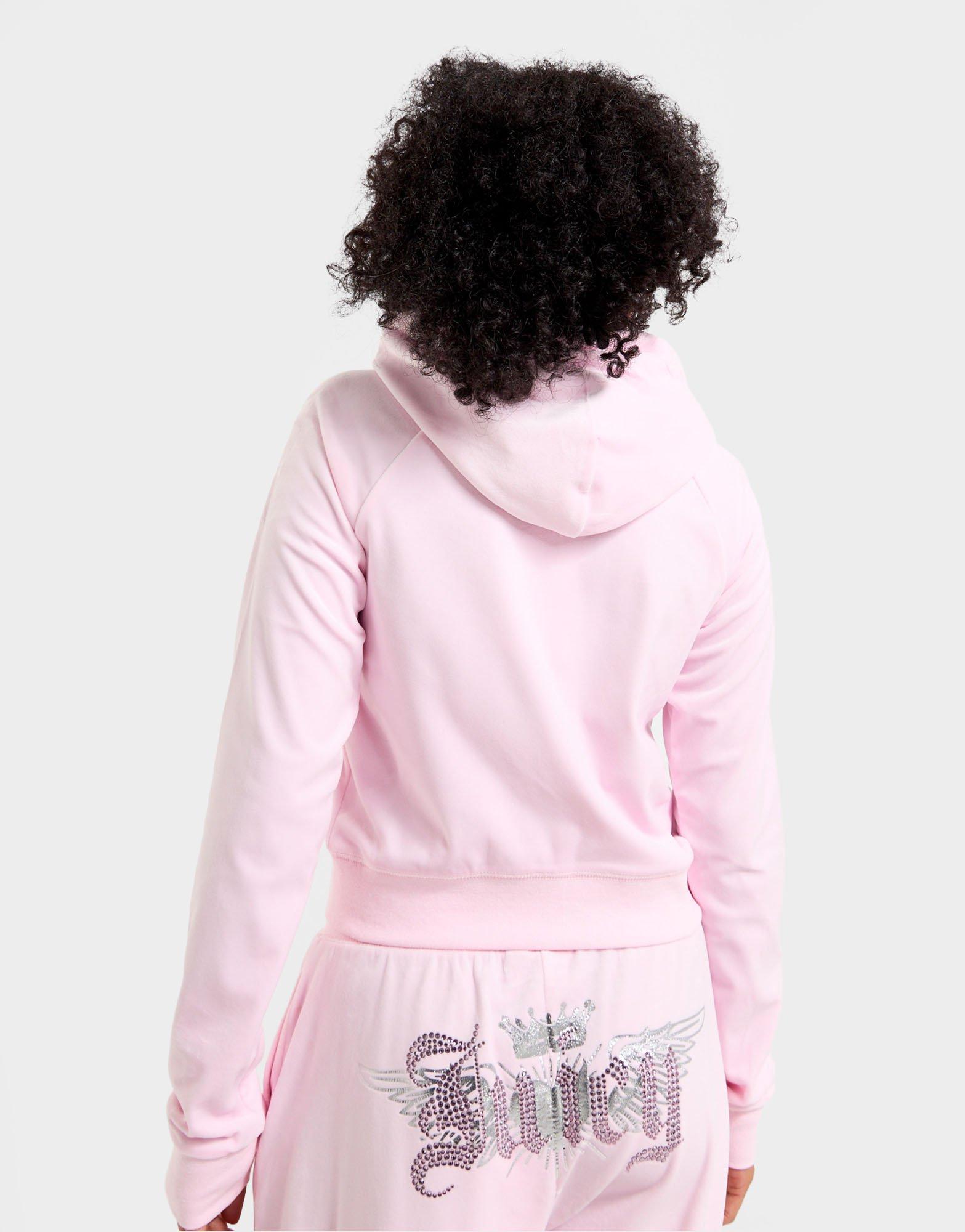 JUICY COUTURE Velour Full Zip Hoodie