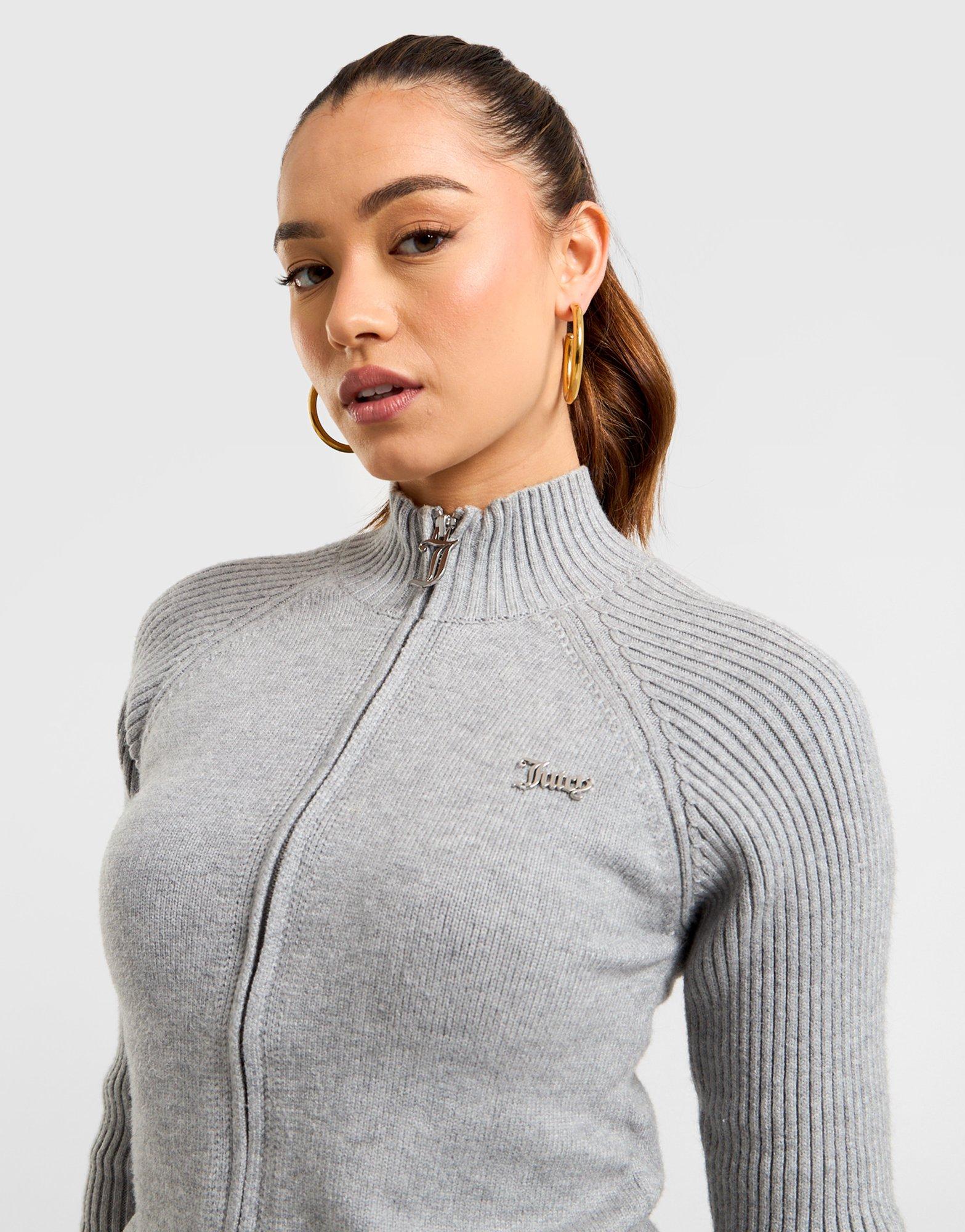 JUICY COUTURE Knit Full Zip Track Top