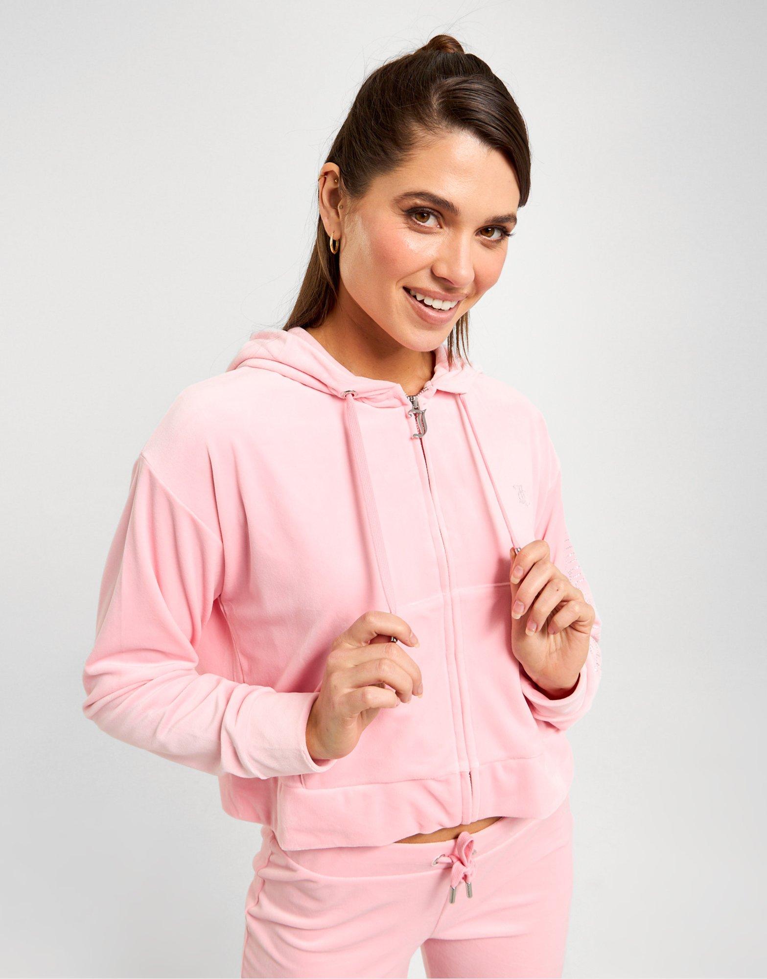 JUICY COUTURE Velour Full Zip Hoodie