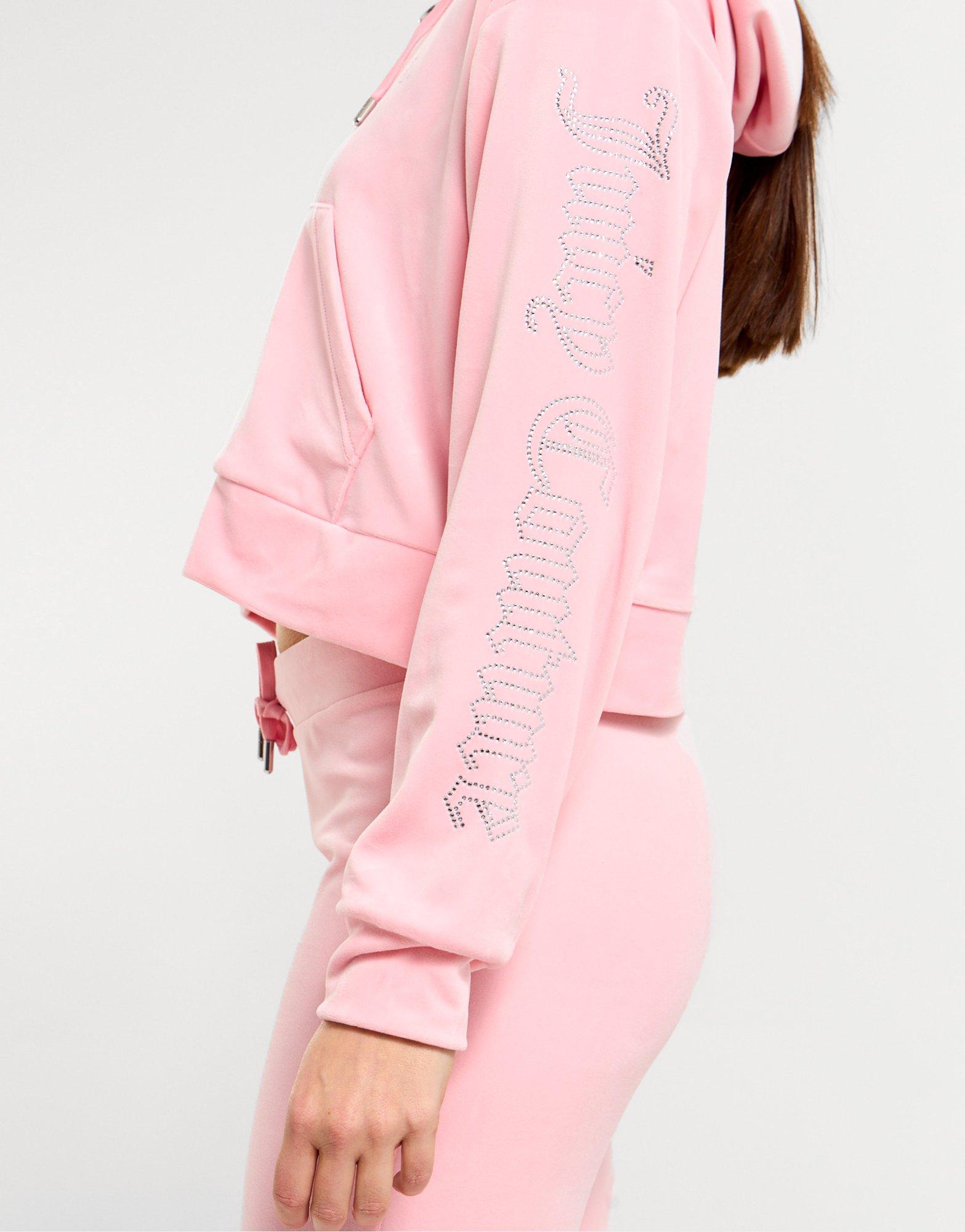 JUICY COUTURE Velour Full Zip Hoodie