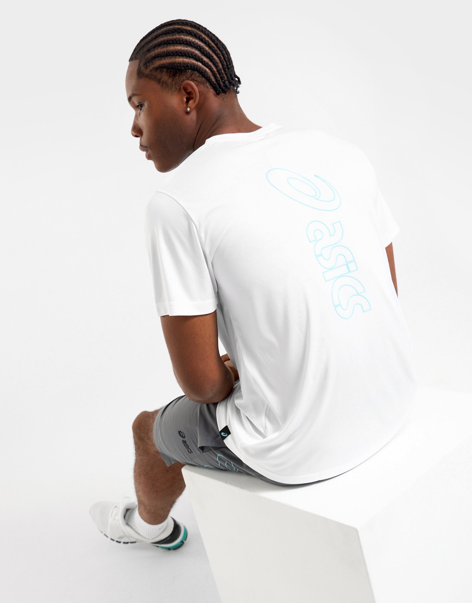 White ASICS Gel Training T-Shirt JD Sports Australia