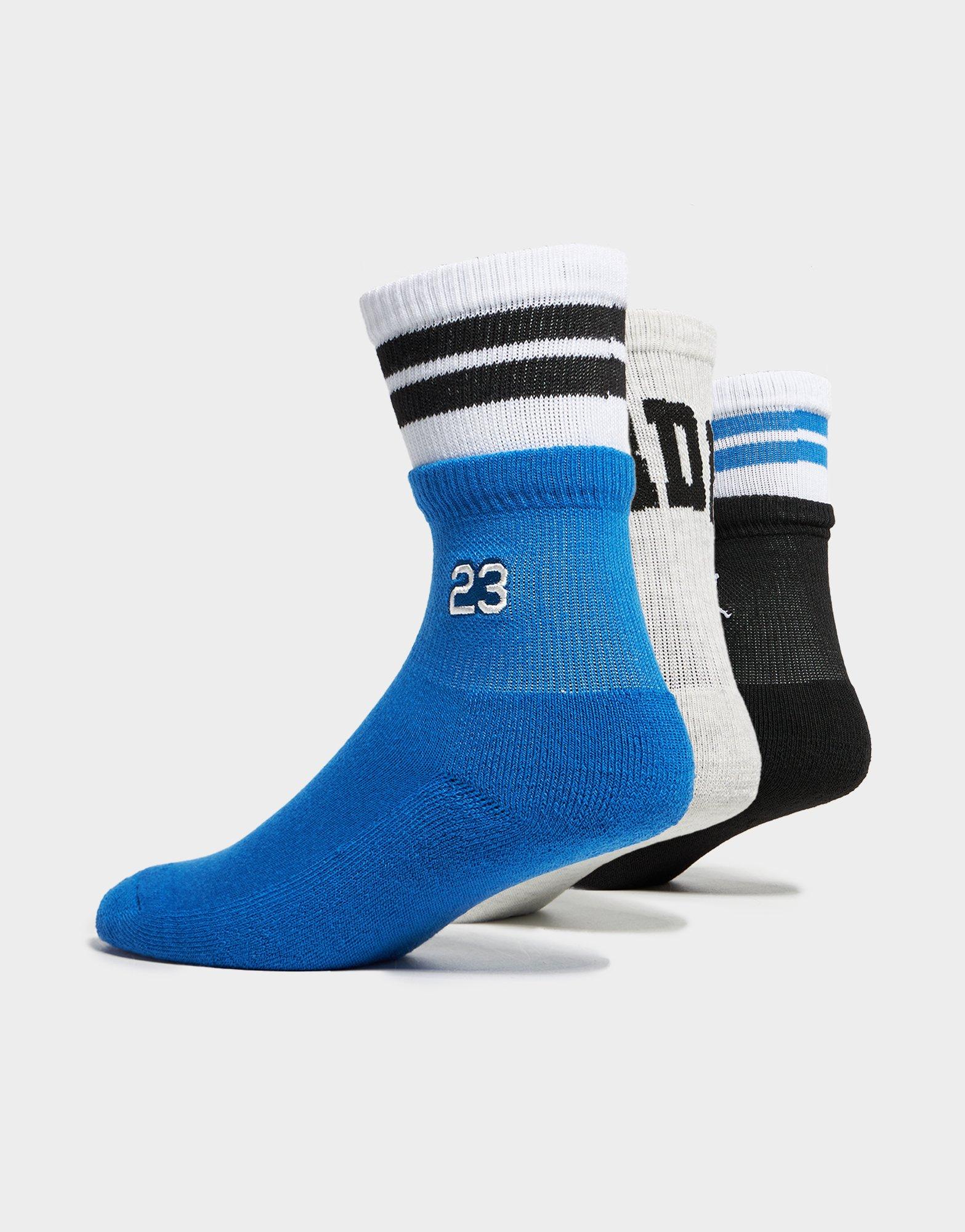 Jordan Crew Socks 3 Pack Kids