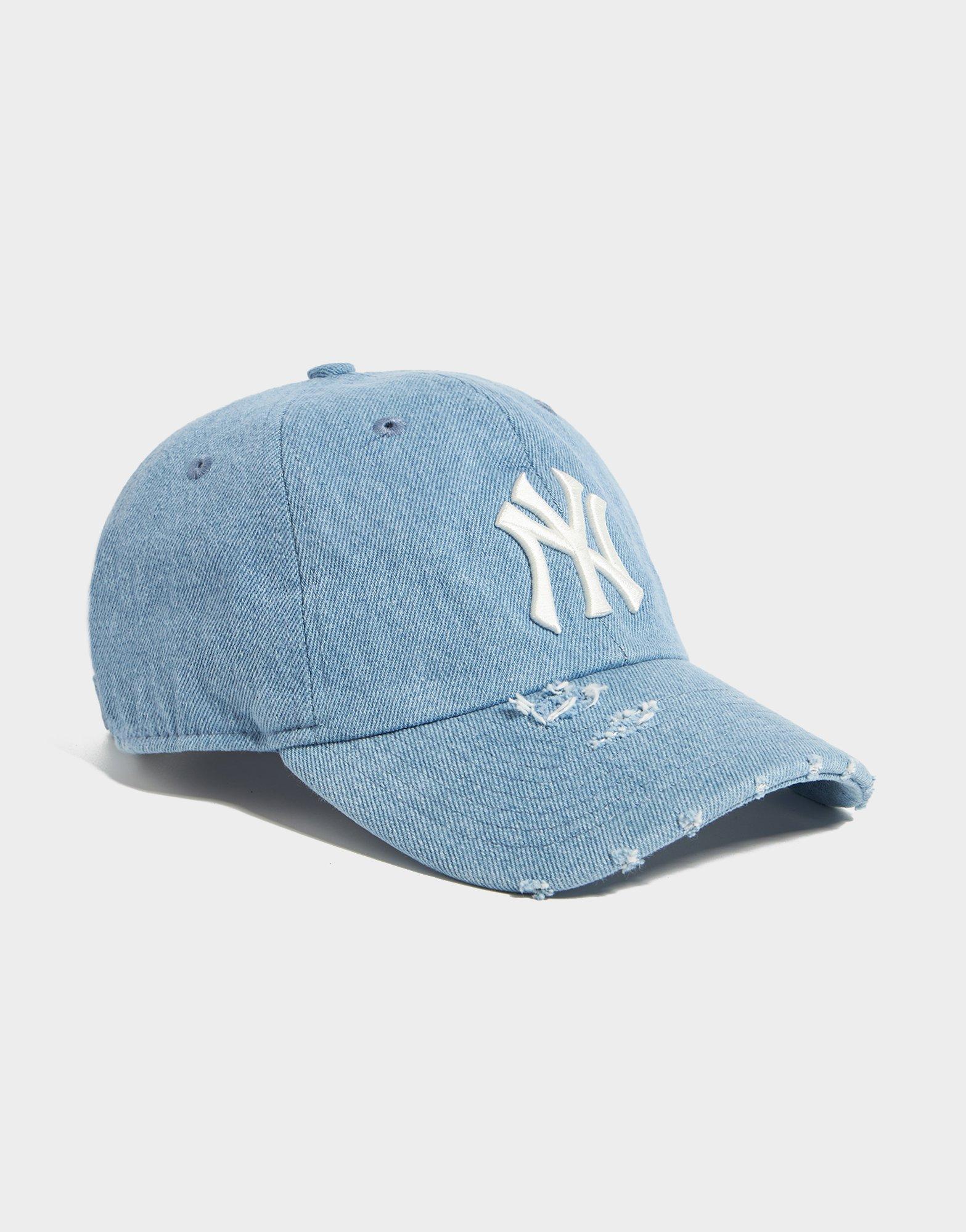 キャップ New Era Summer Washed Unstructured Ball Cap - Blue jd_ANZ0142572_a?v=1