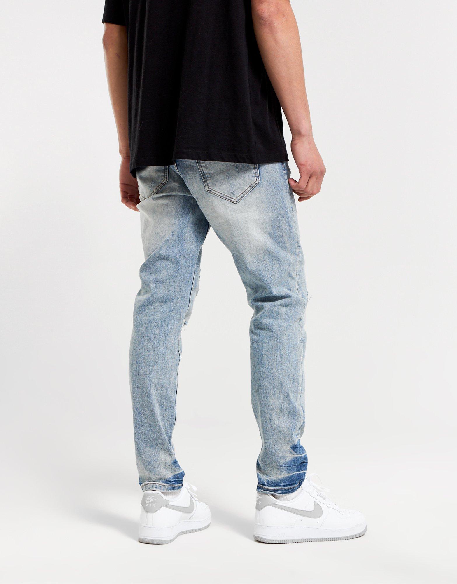 Supply & Demand Slim Ripped Denim Jeans