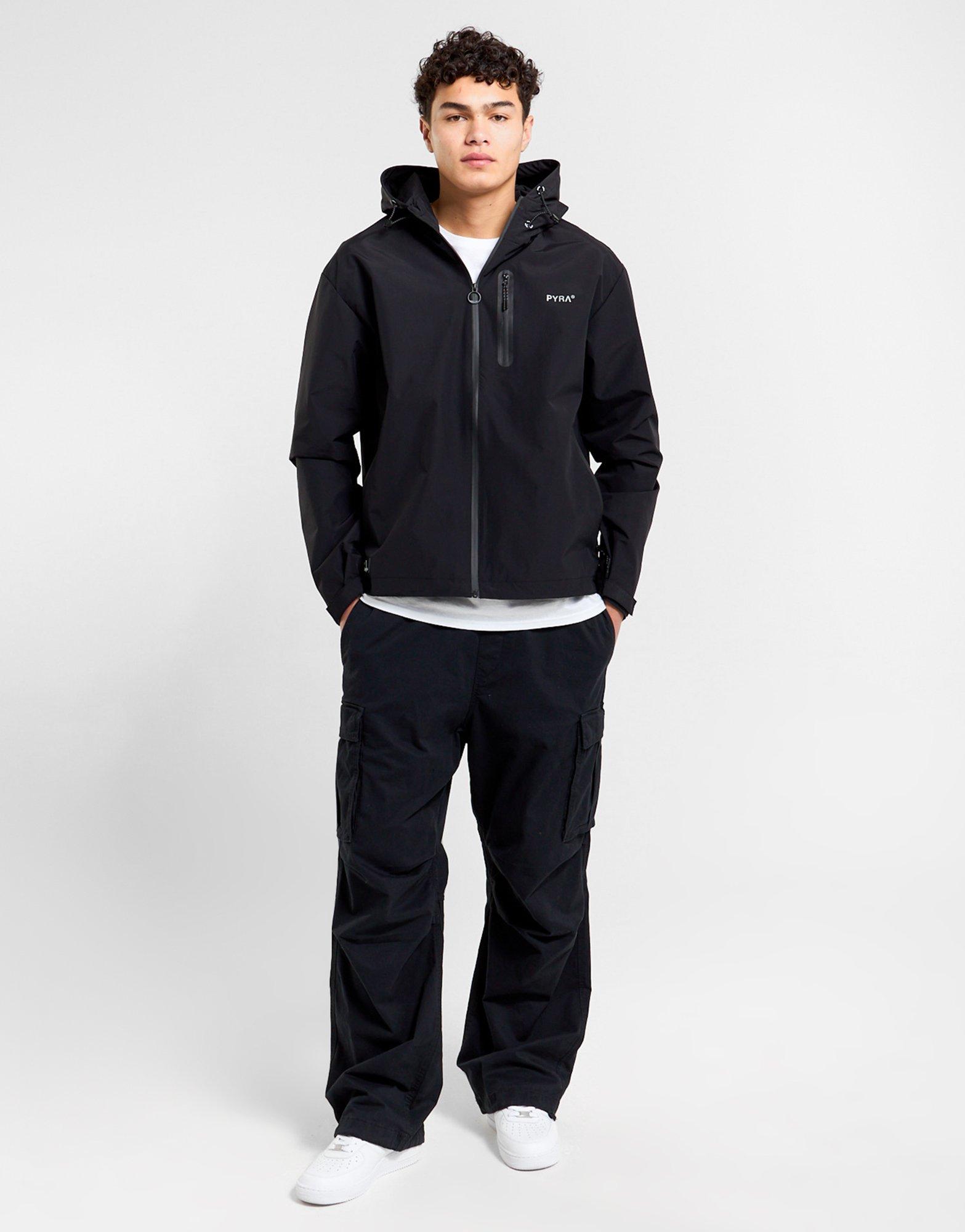 Pyra Nero Hooded Woven Jacket