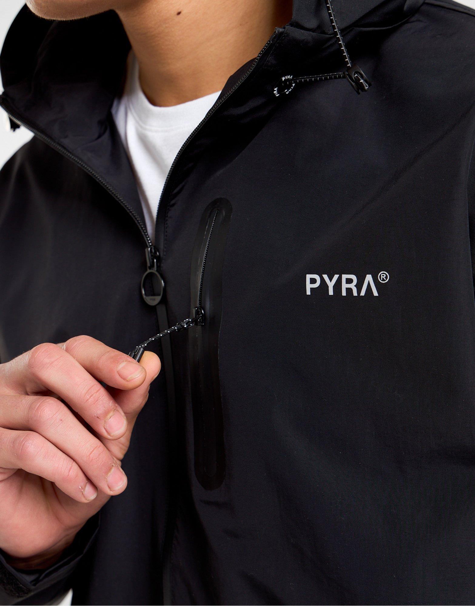 Pyra Nero Hooded Woven Jacket