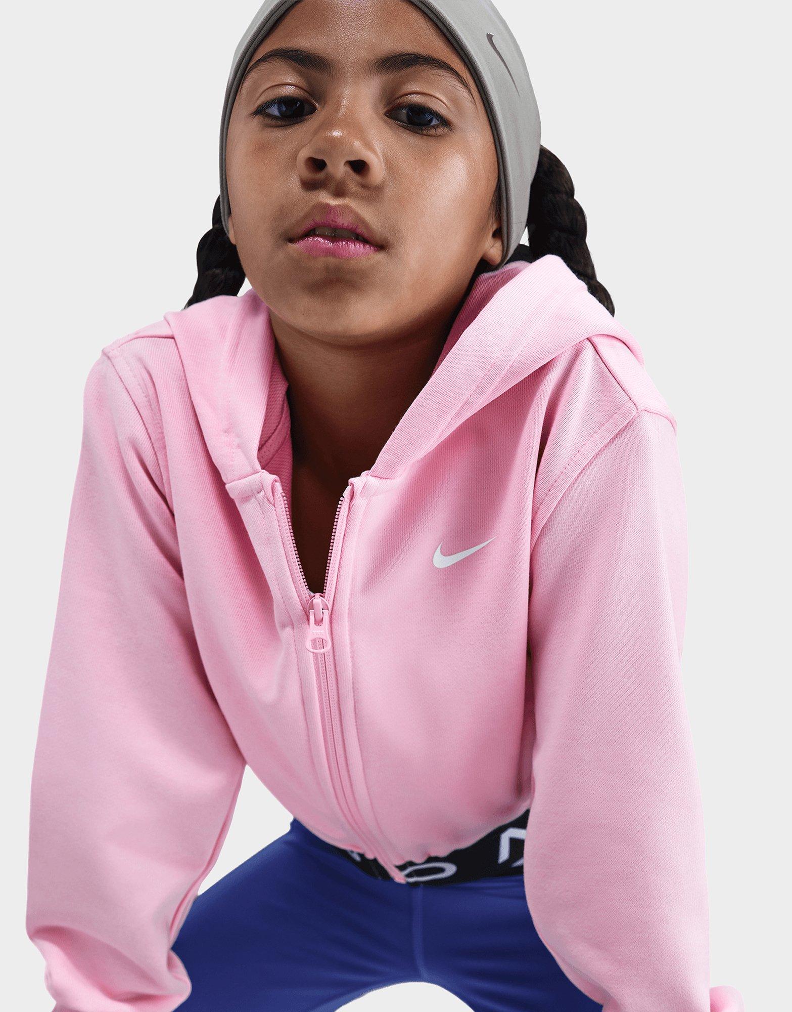 Nike Pro Full Zip Hoodie Junior's