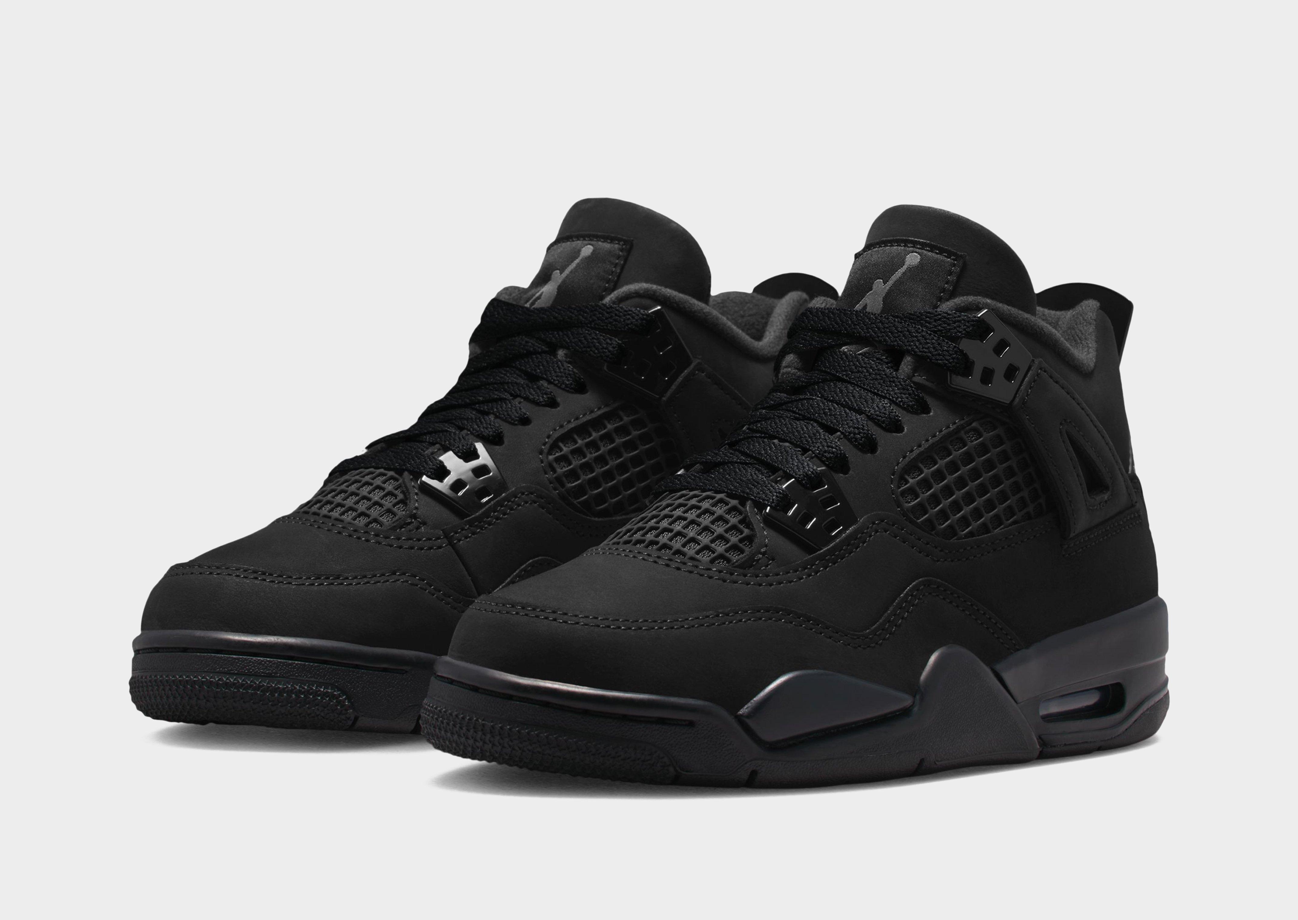 Jordan Air 4 Retro 'Black Cat' Junior's