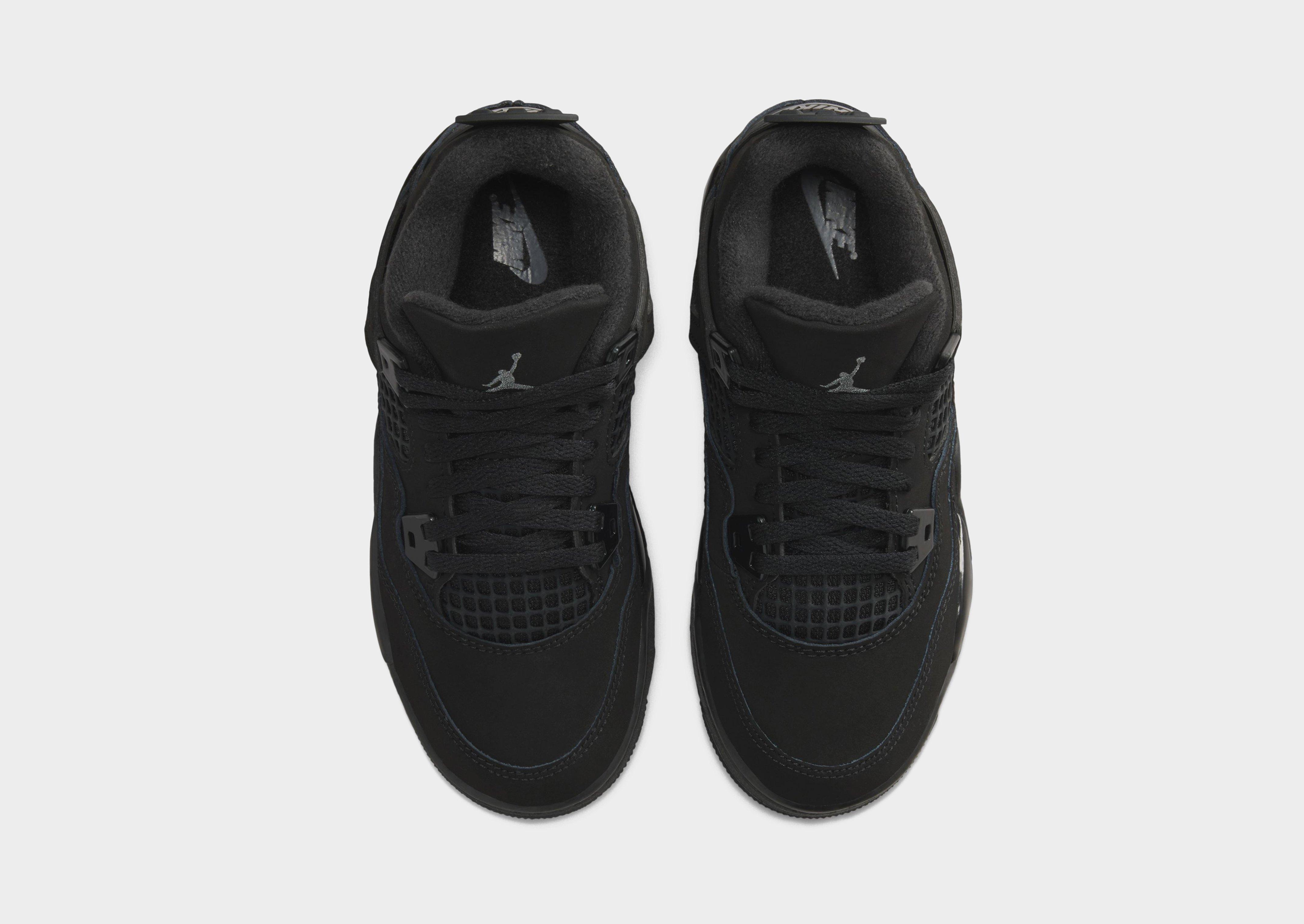 Jordan Air 4 Retro 'Black Cat' Children's