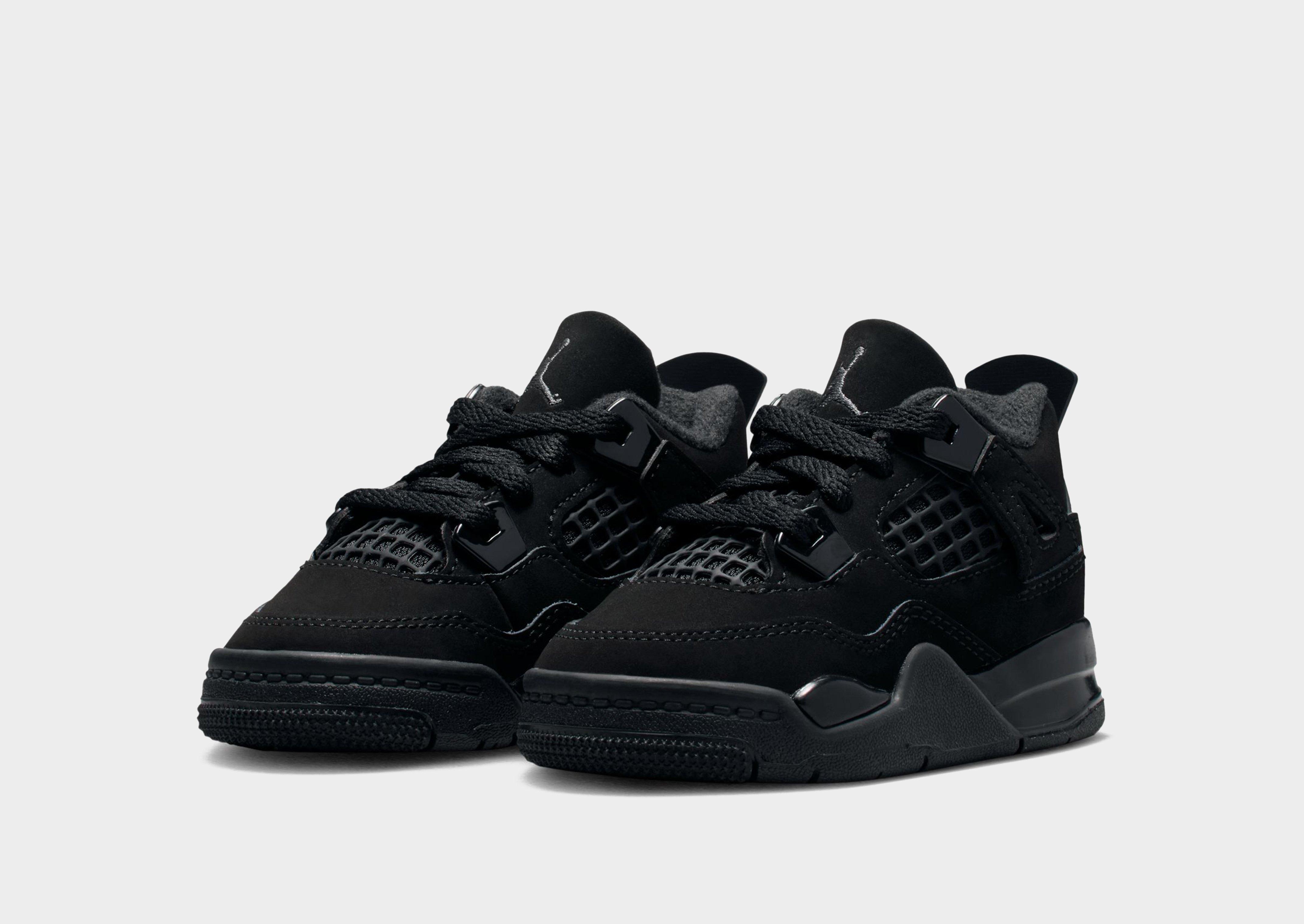 Jordan Air 4 Retro 'Black Cat' Infant's