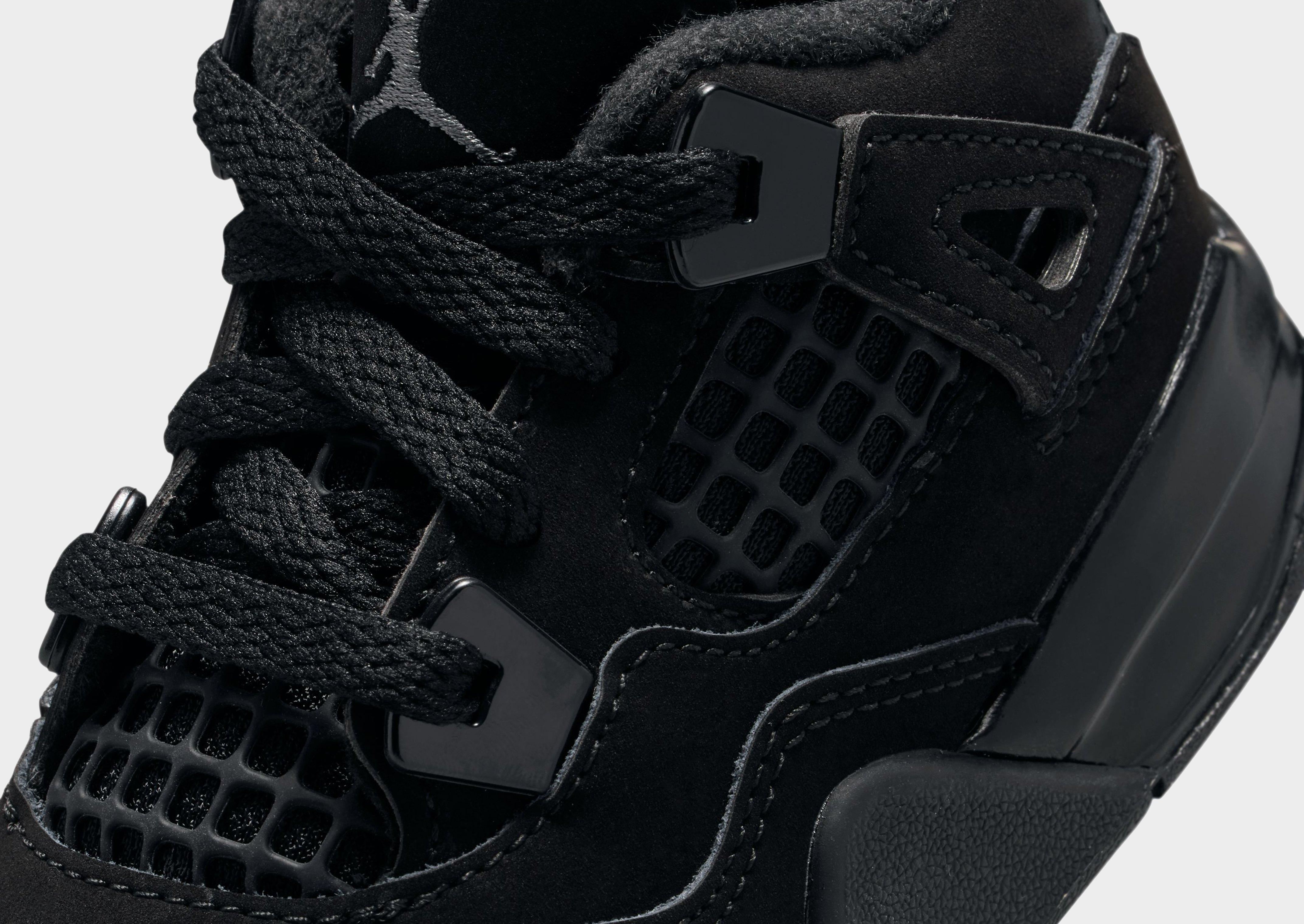Jordan Air 4 Retro 'Black Cat' Infant's