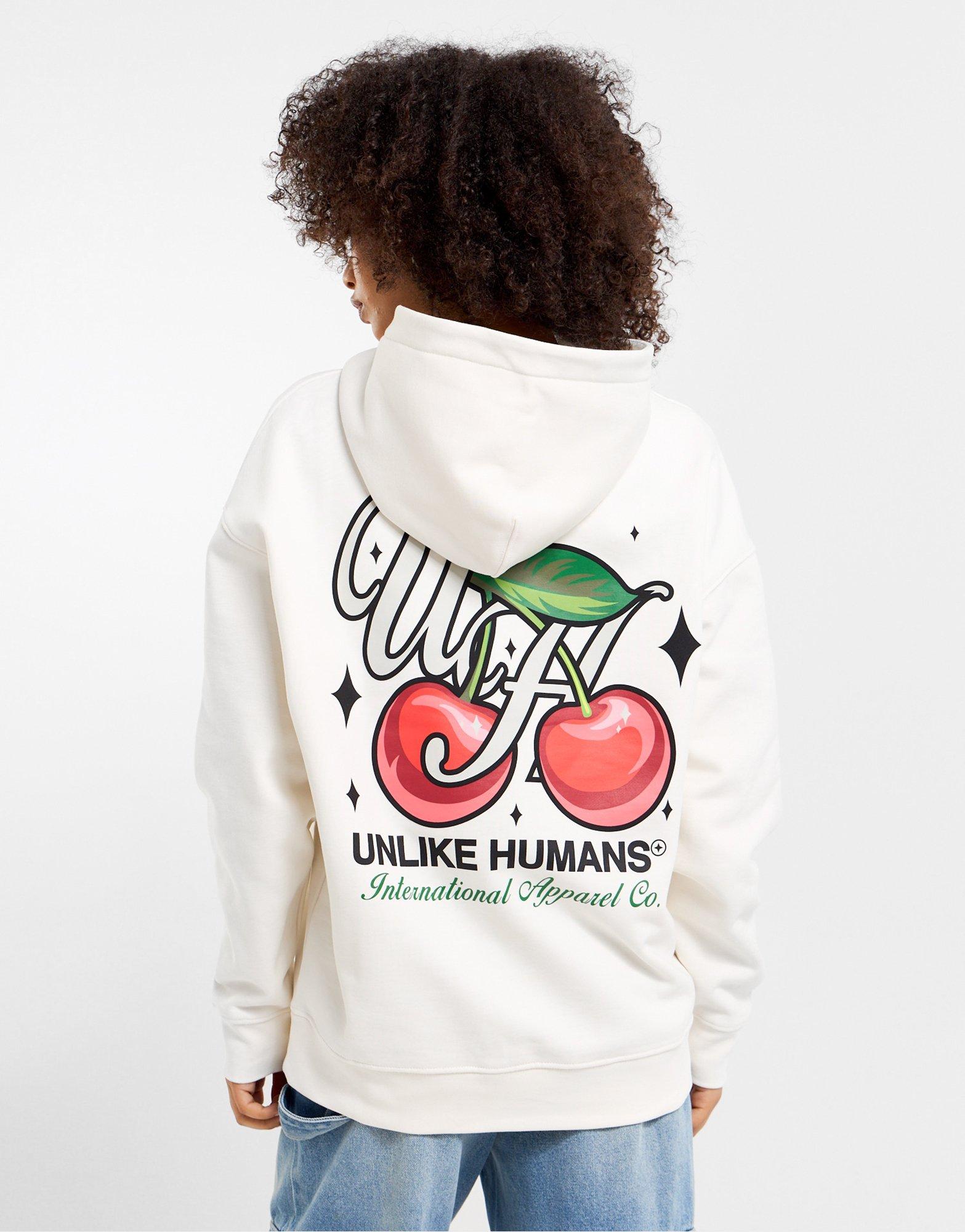 Unlike Humans Cherry Graphic Hoodie