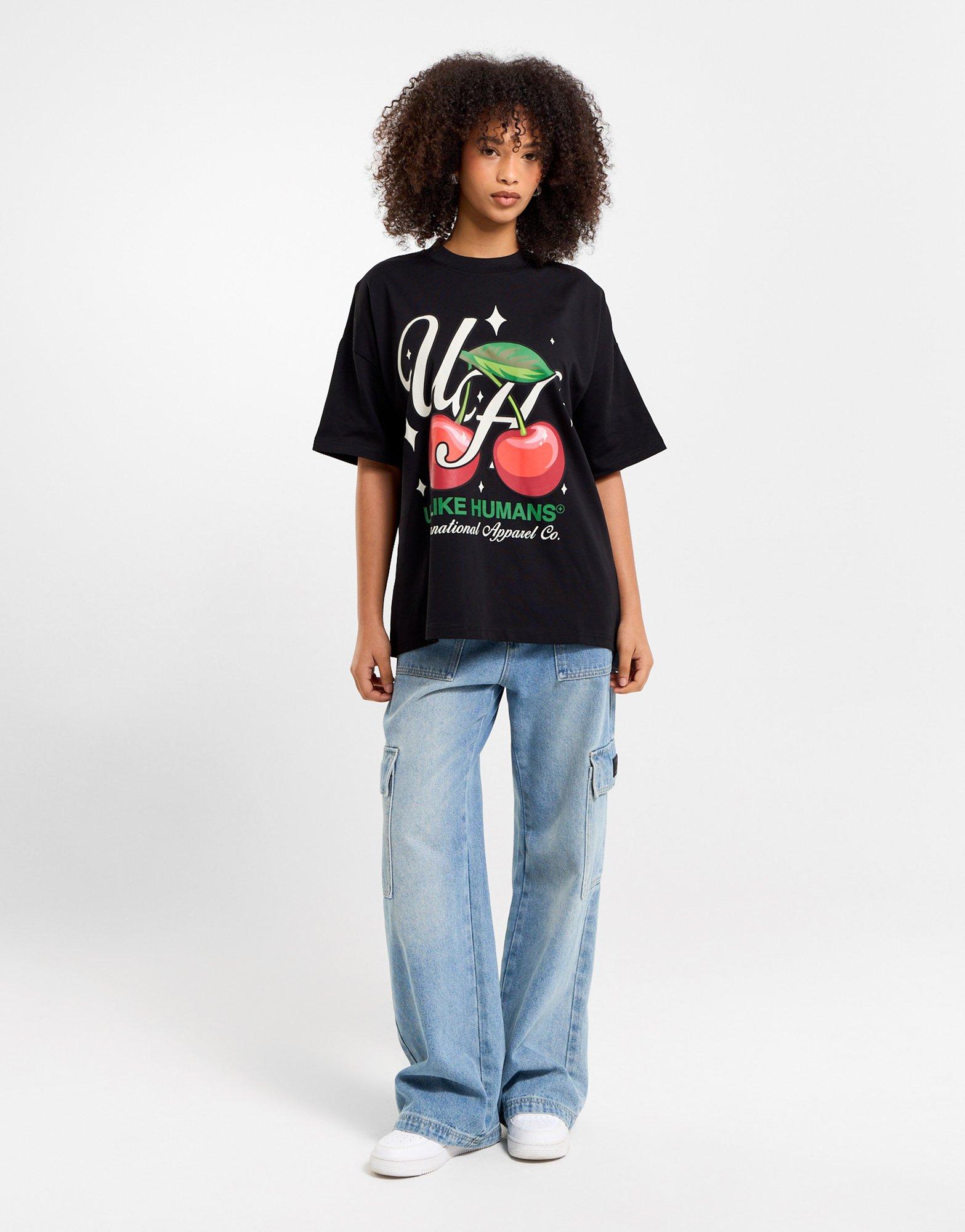 Unlike Humans Cherry Graphic T-Shirt