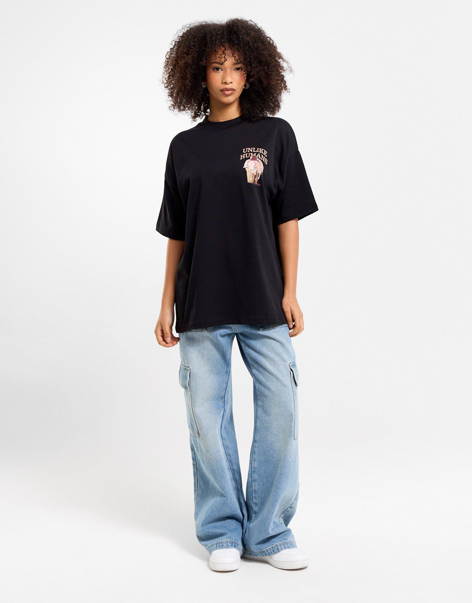 Unlike Humans Ice Cream Graphic T-Shirt