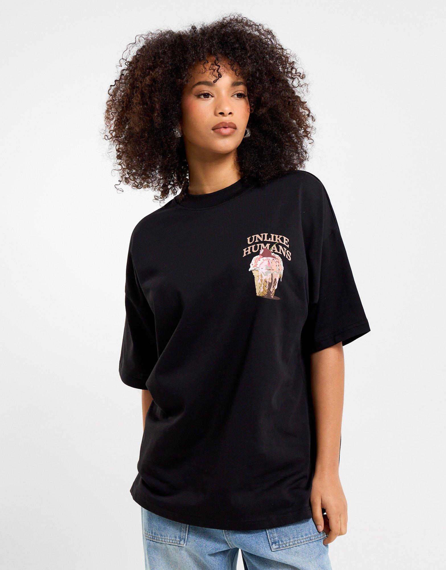 Unlike Humans Ice Cream Graphic T-Shirt