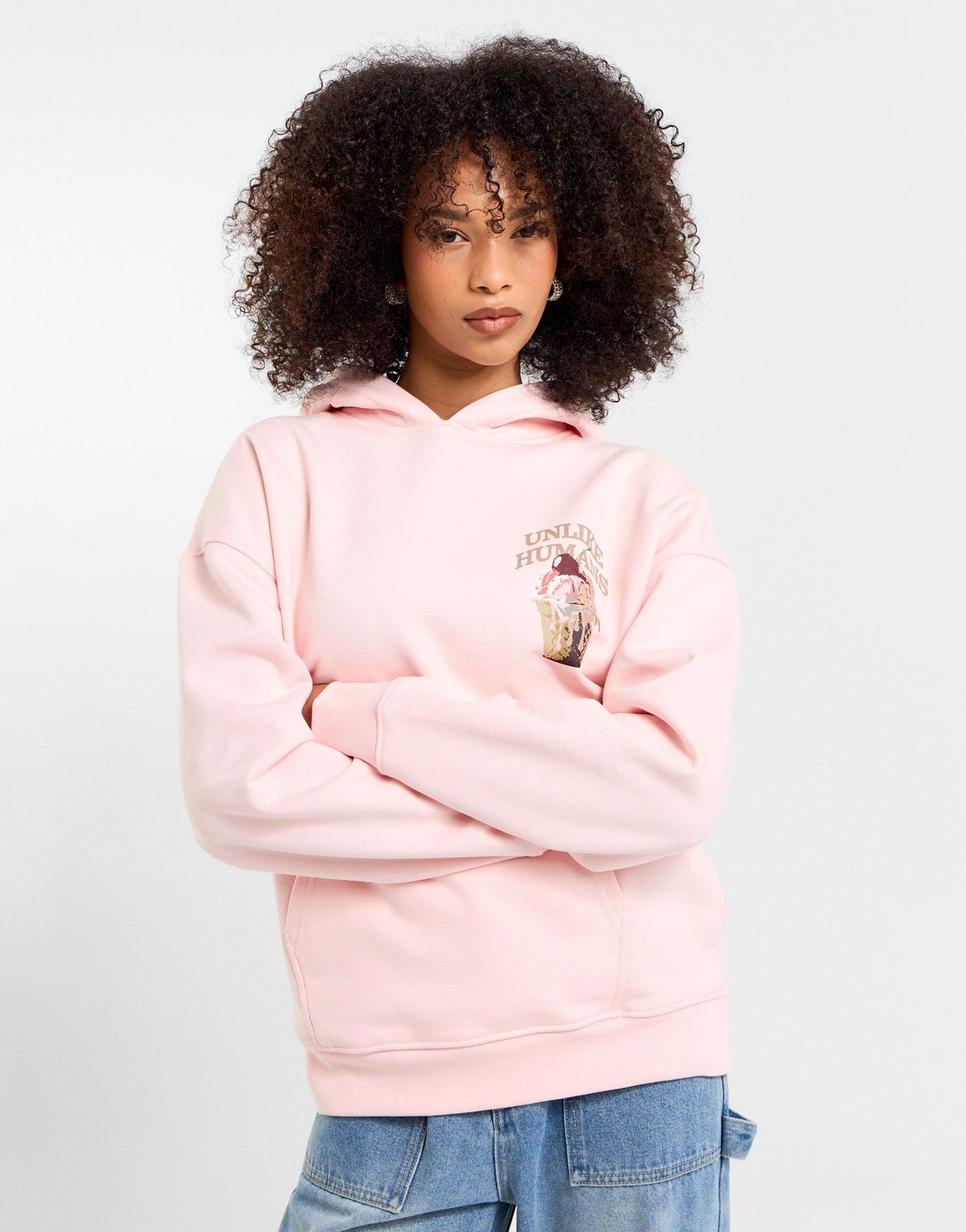 Unlike Humans Ice Cream Graphic Hoodie