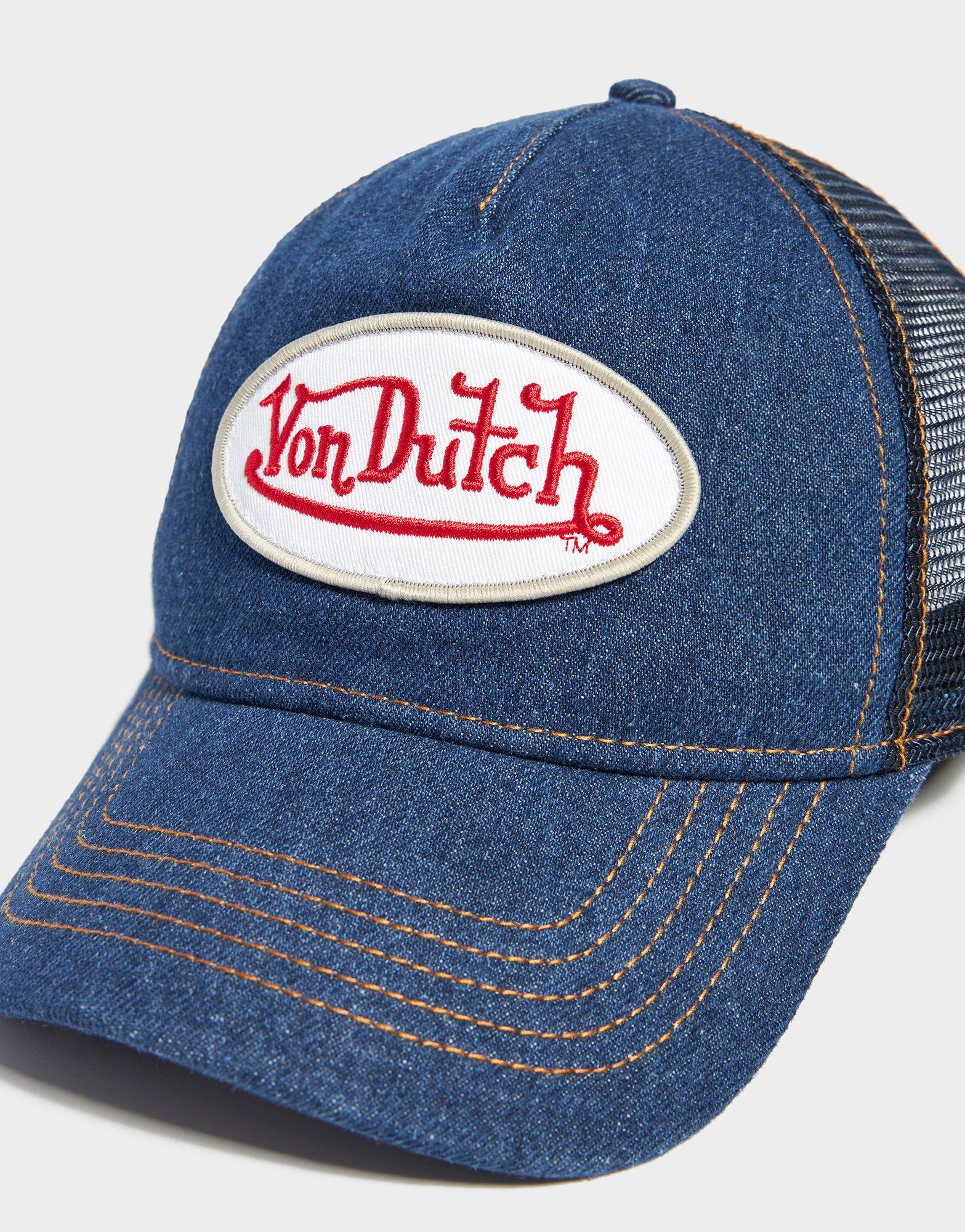 Von Dutch Denim Trucker Cap