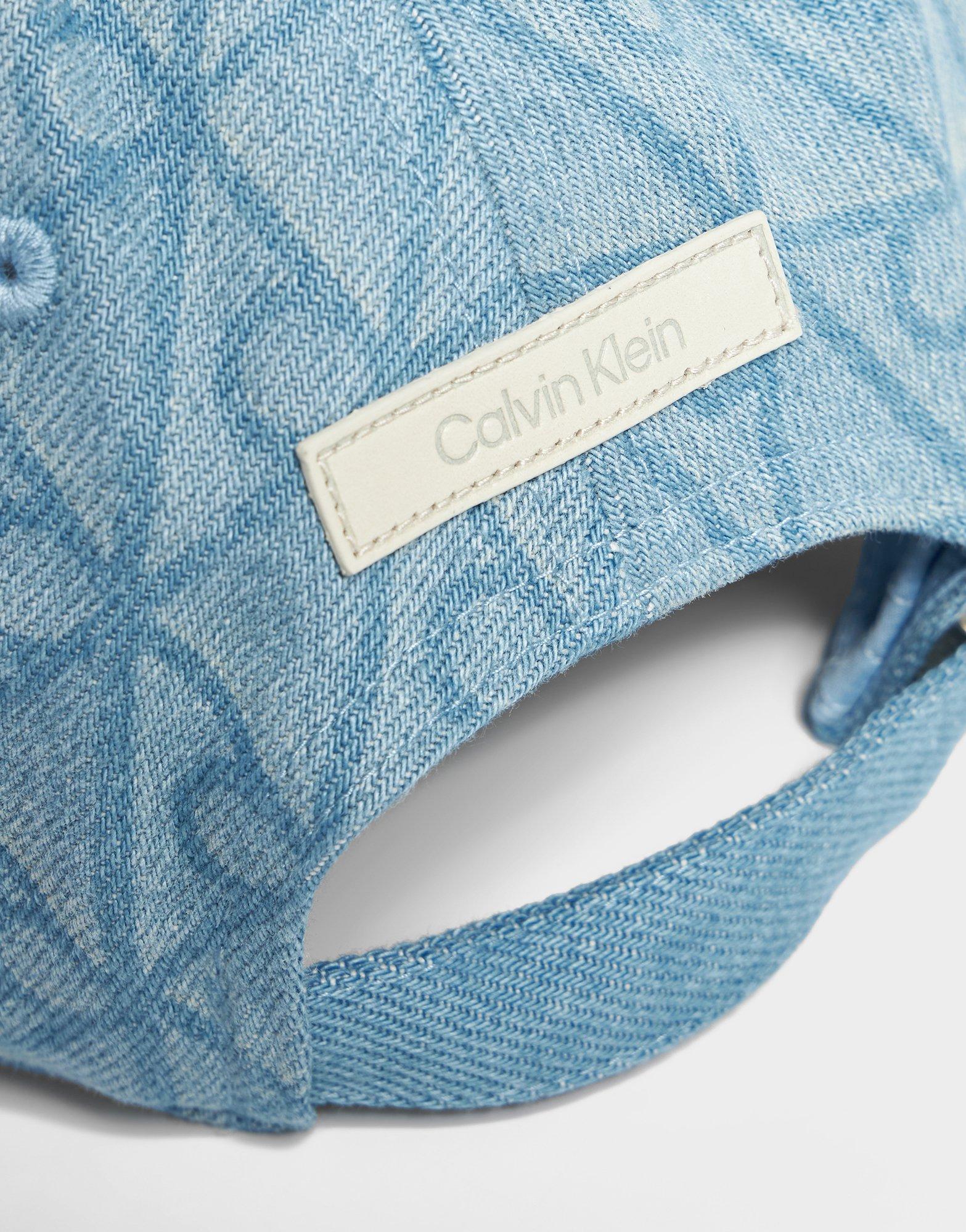 Calvin Klein Monogram Denim Cap