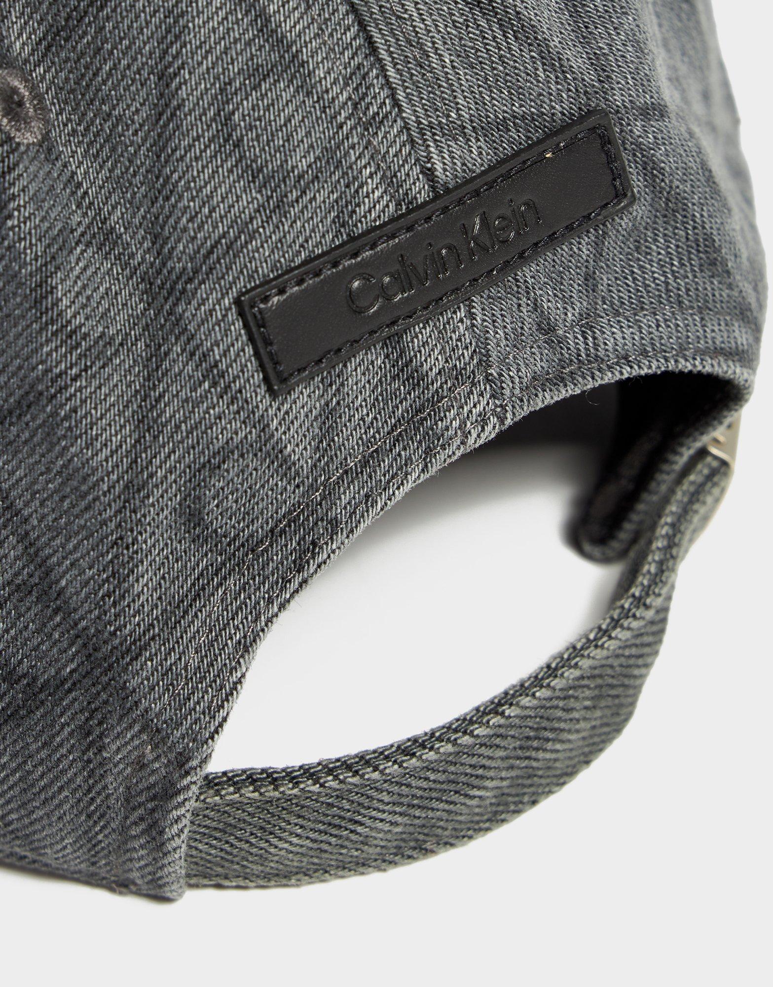 Calvin Klein Monogram Denim Cap