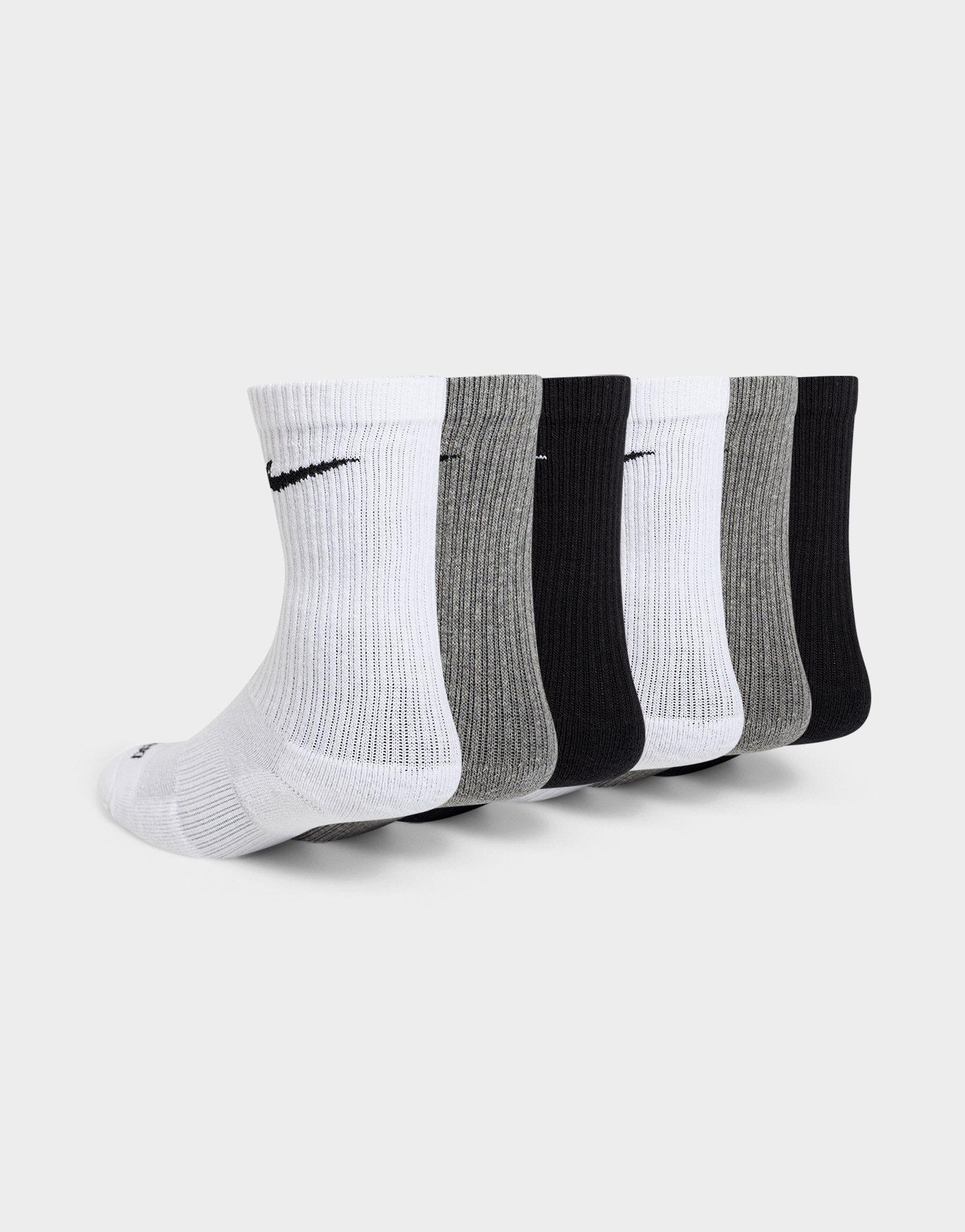 Nike Everyday Plus Cushioned Crew Socks (6 Pack)