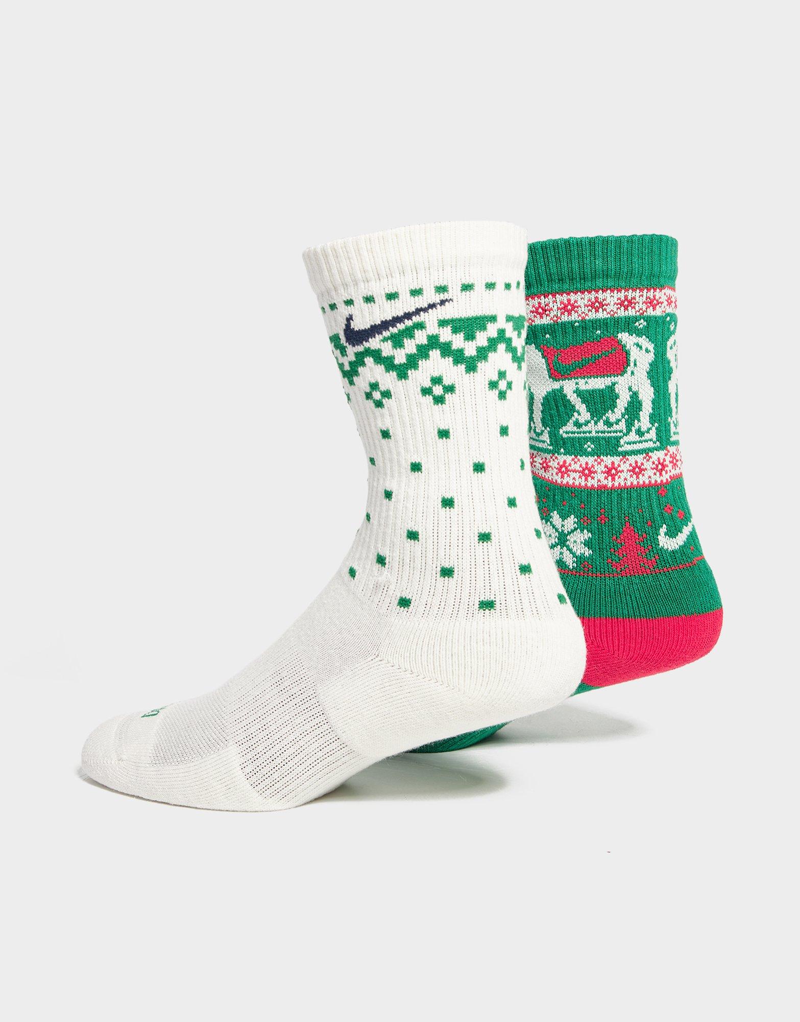 Nike Winter Wonderland Crew Socks (2 Pack)