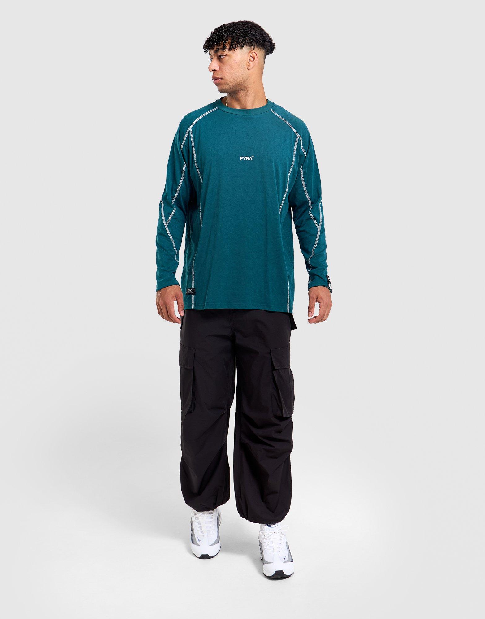 Pyra Contrast Long Sleeve T-Shirt