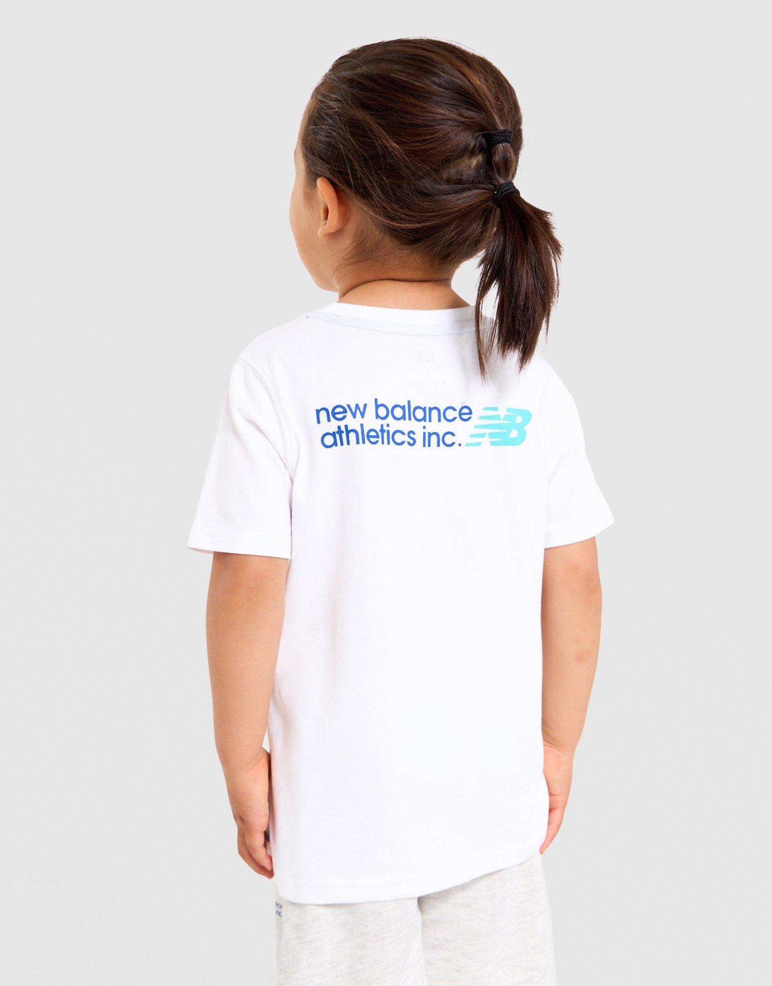 New Balance Linear T-Shirt/Shorts Set Children's