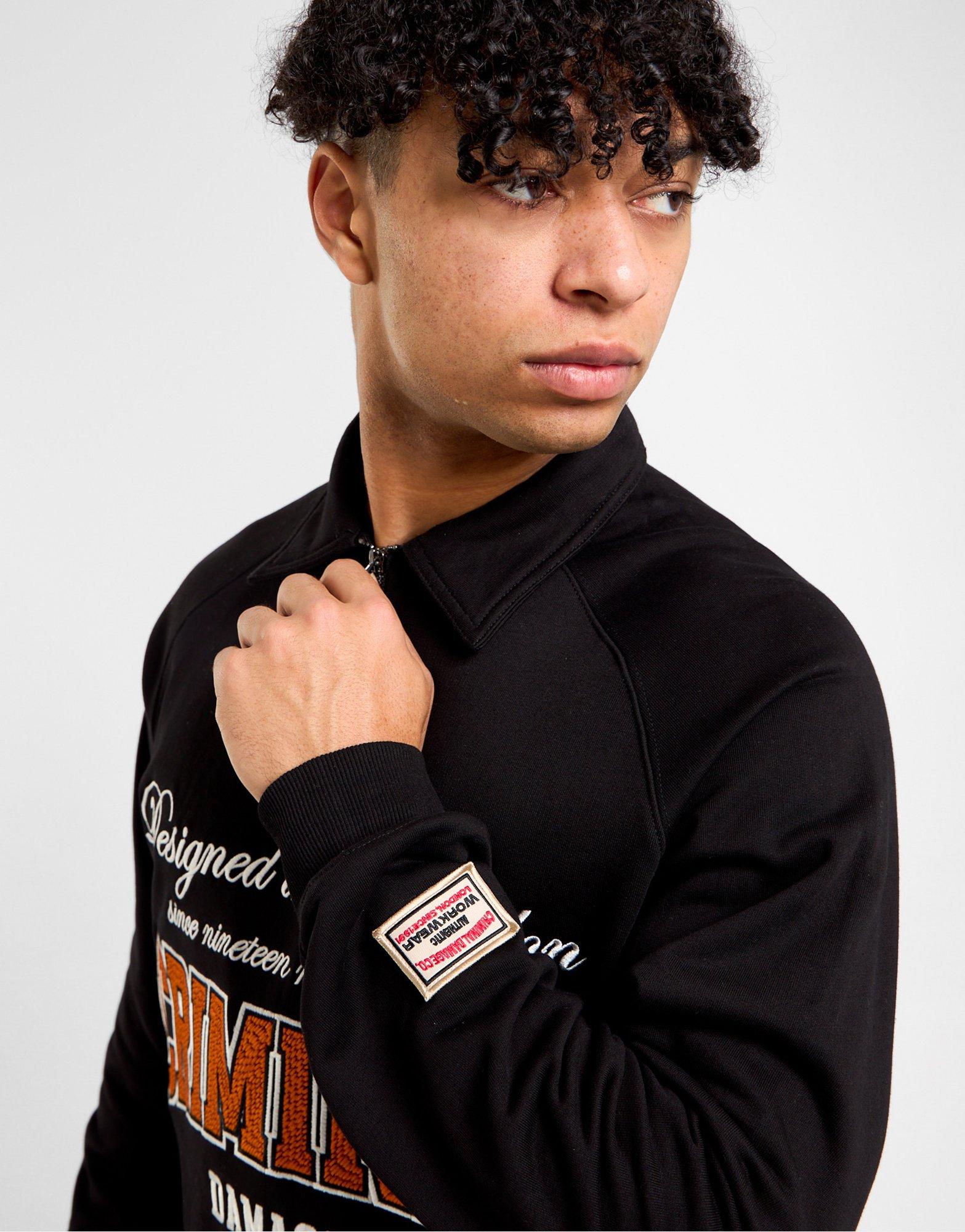 Criminal Damage Two Lives 1/2 Zip Sweatshirt