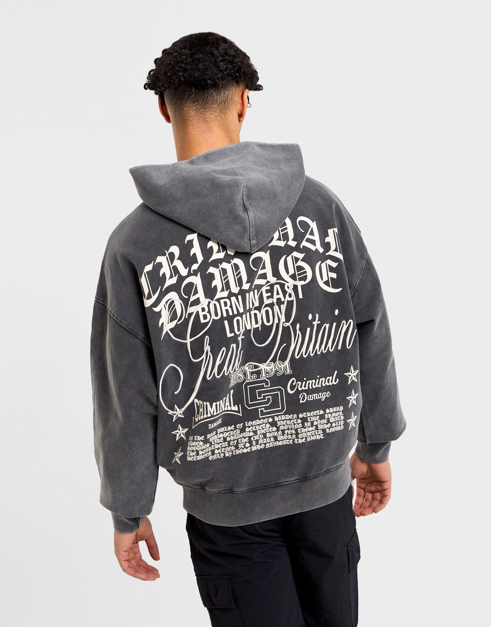 Criminal Damage Logomania Hoodie