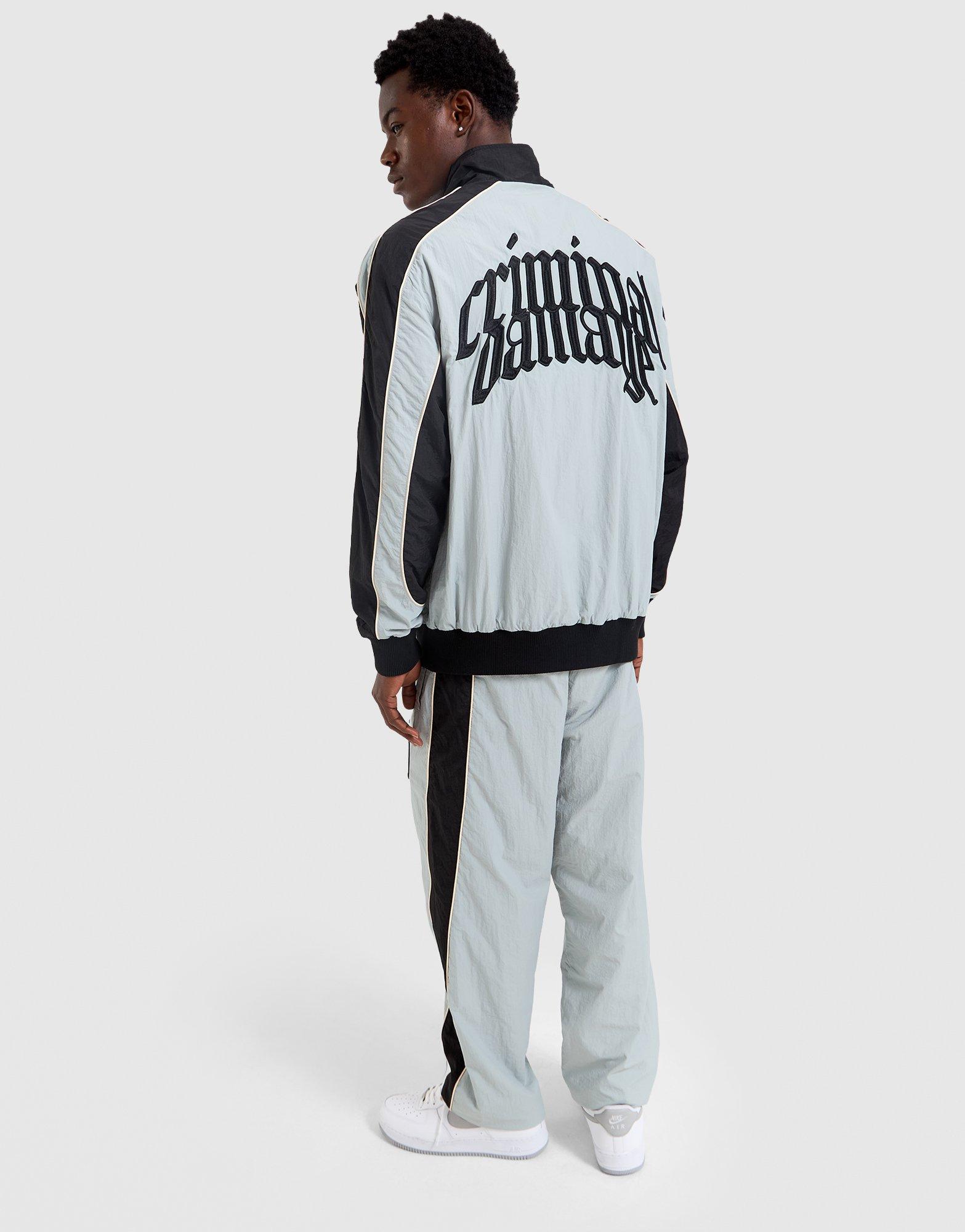Criminal Damage Panelled Training Nylon Jacket